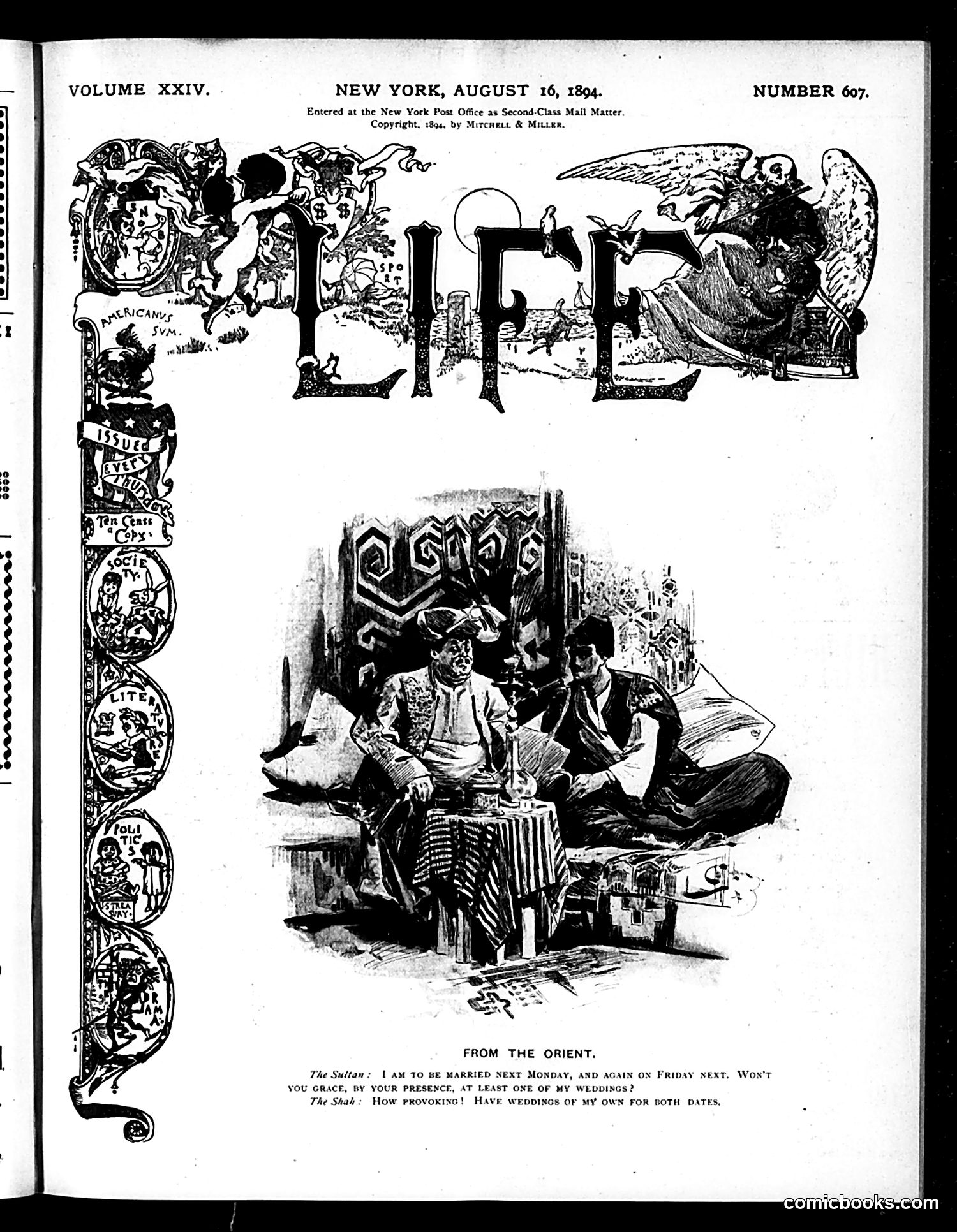 Life — August 16, 1894 — page 1 of 16