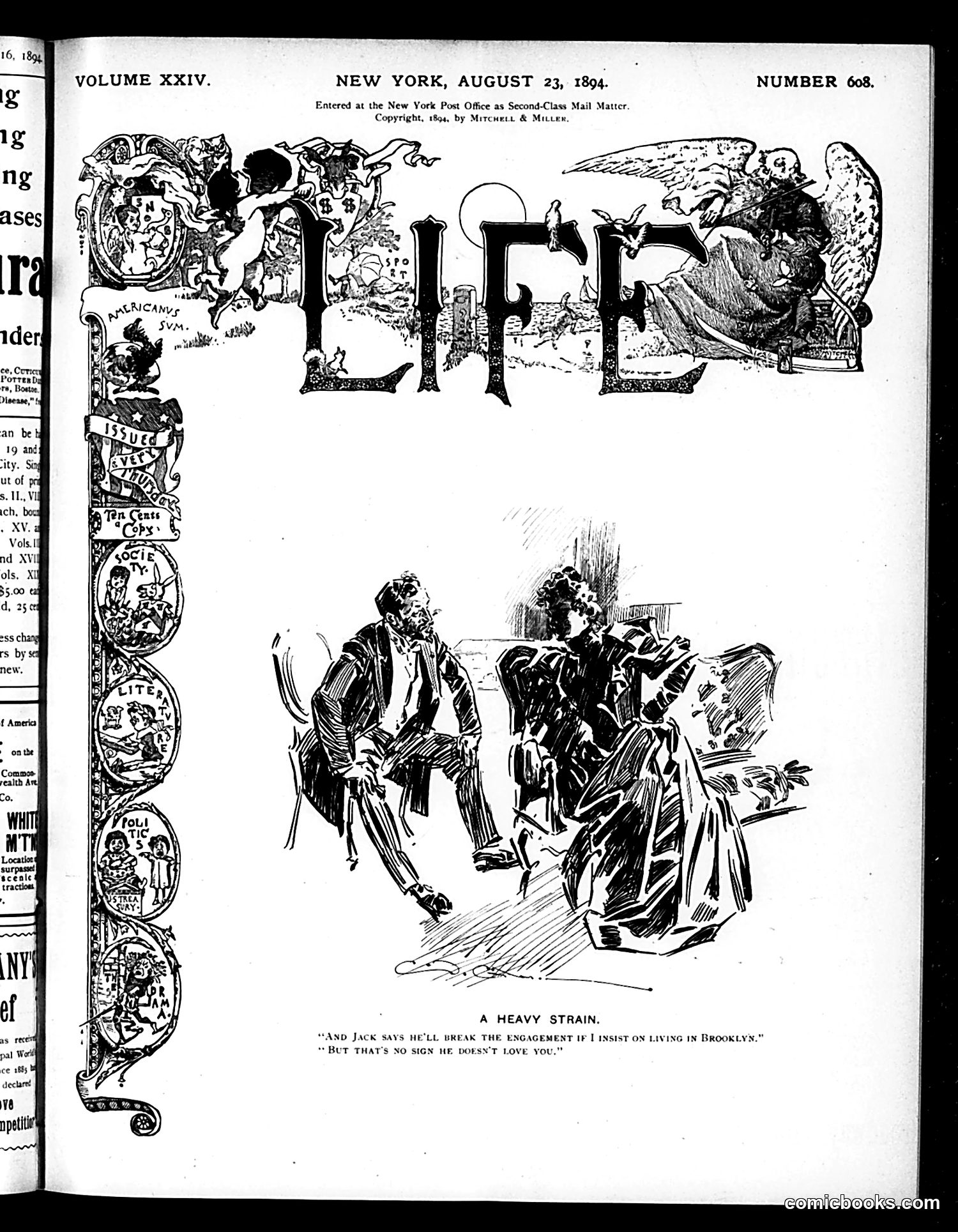Life — August 23, 1894 — page 1 of 14