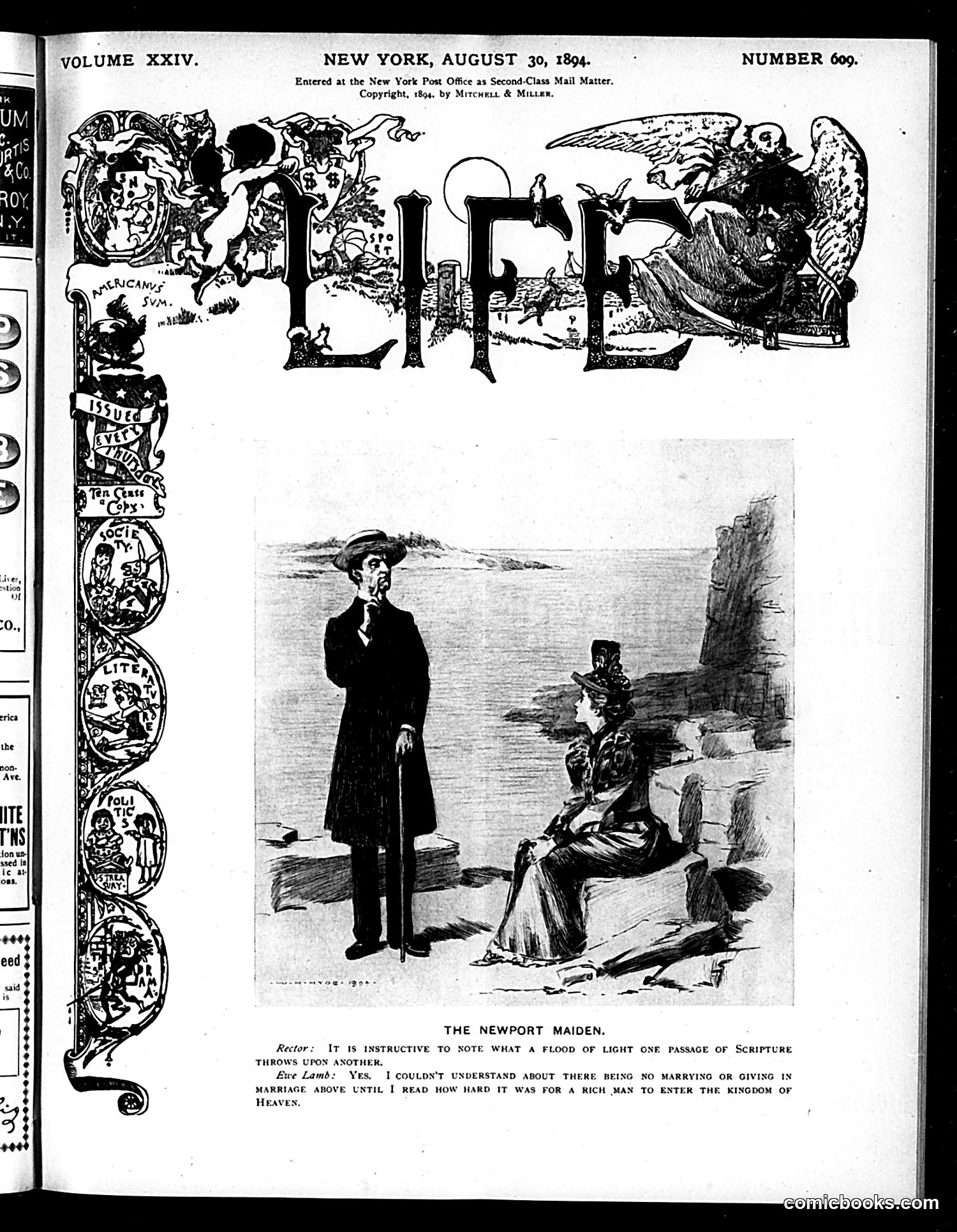 Life — August 30, 1894 — page 1 of 16