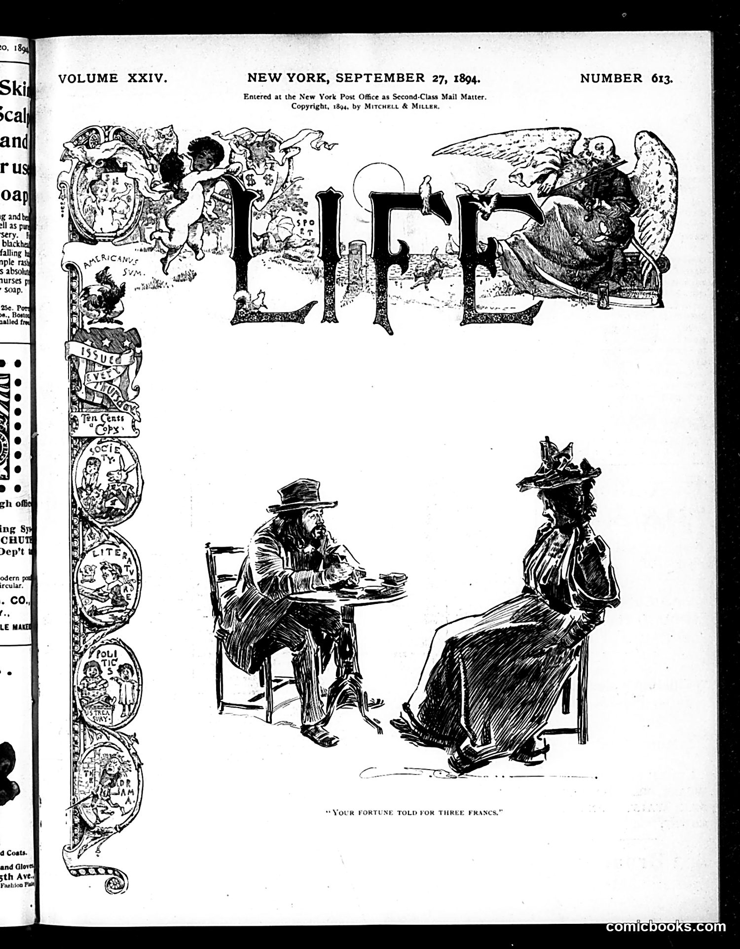 Life — September 27, 1894 — page 1 of 16