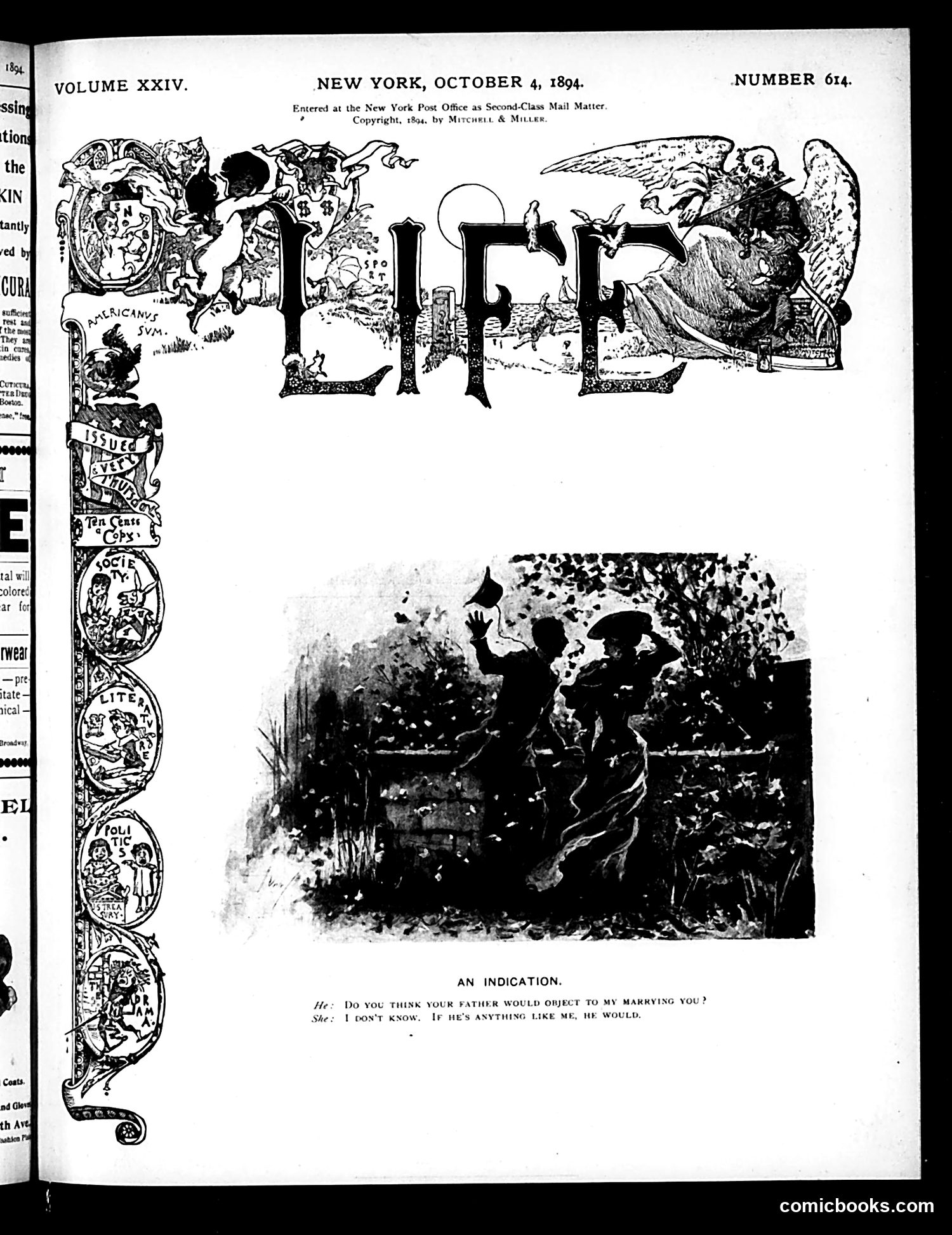 Life — October 4, 1894 — page 1 of 18