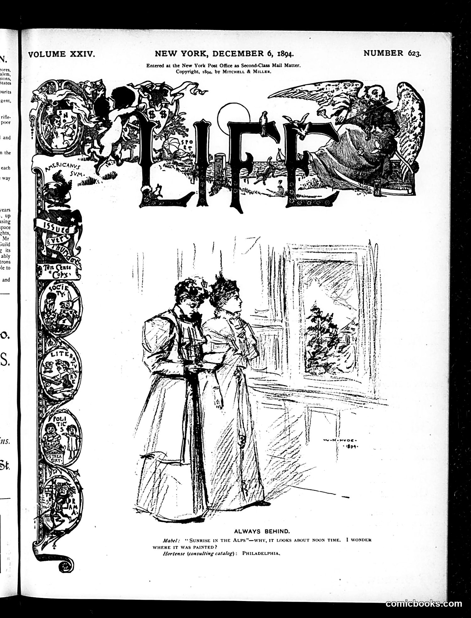 Life — December 6, 1894 — page 1 of 16