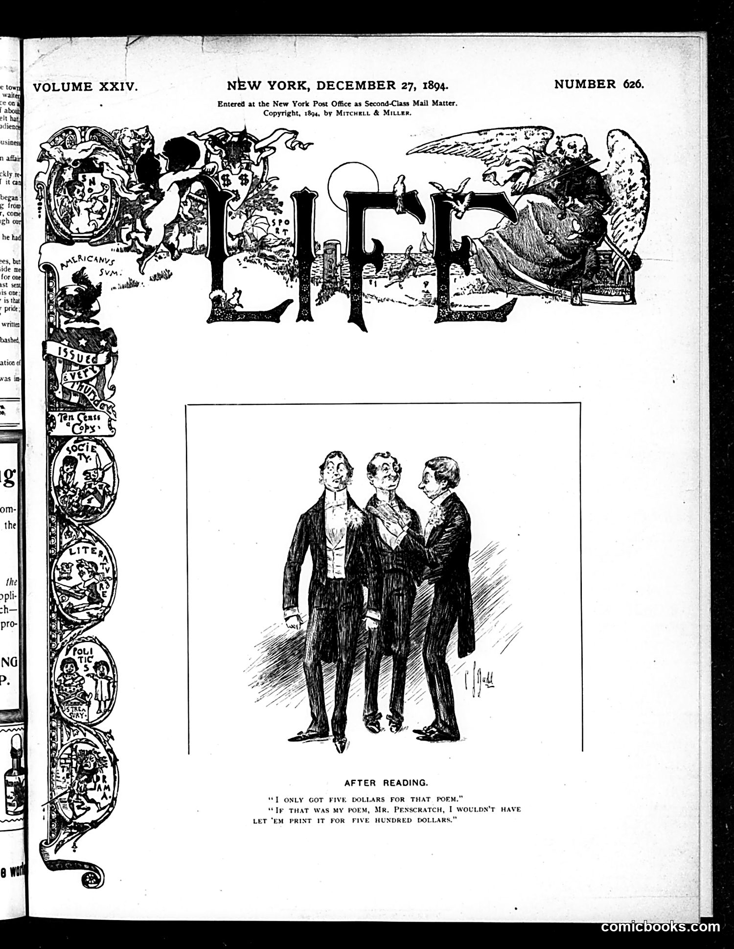 Life — December 27, 1894 — page 1 of 53