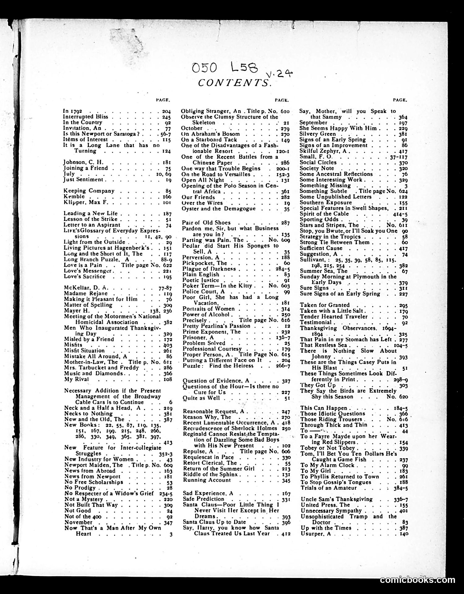 Life — 1894 — page 1 of 3