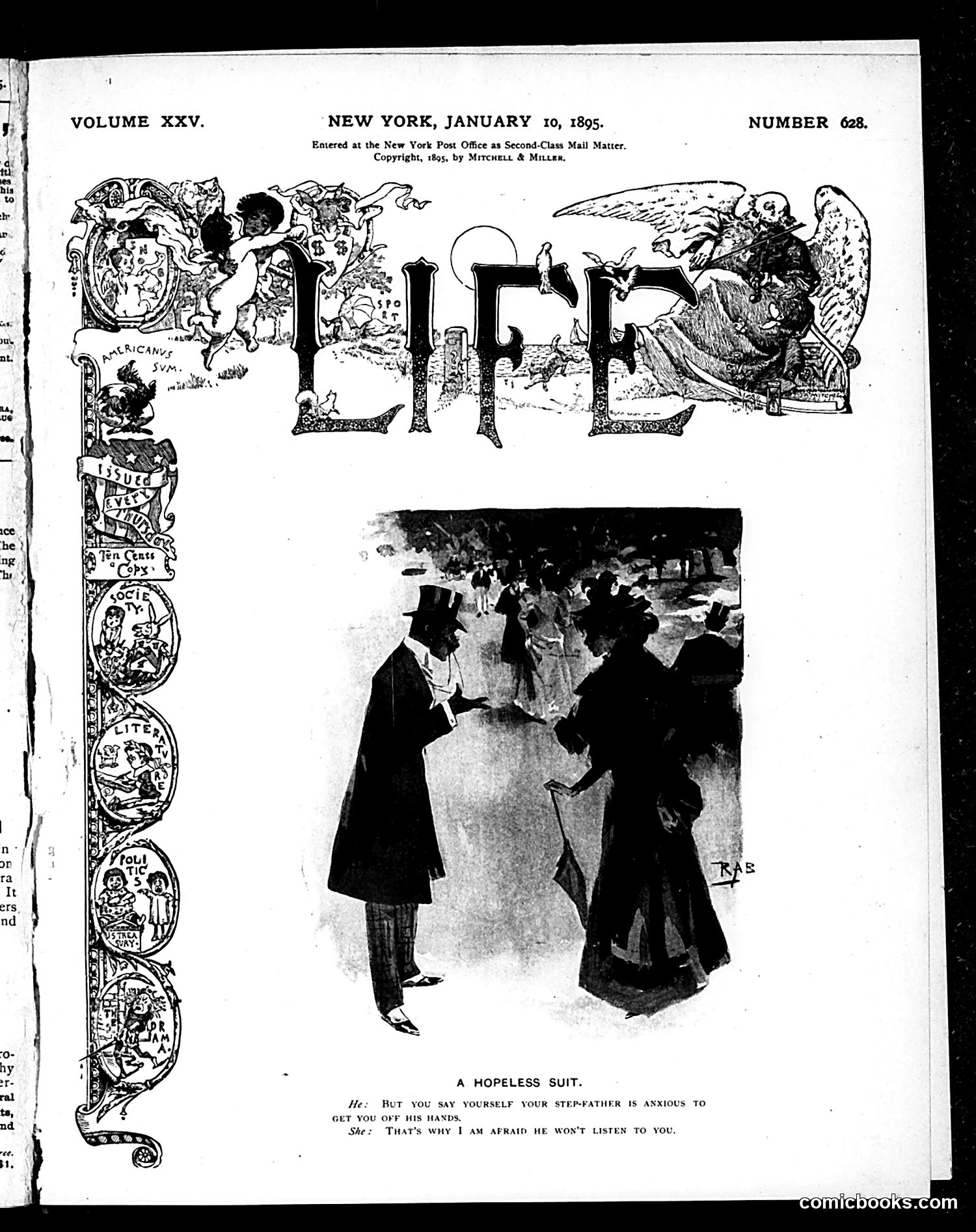 Life — January 10, 1895 — page 1 of 14