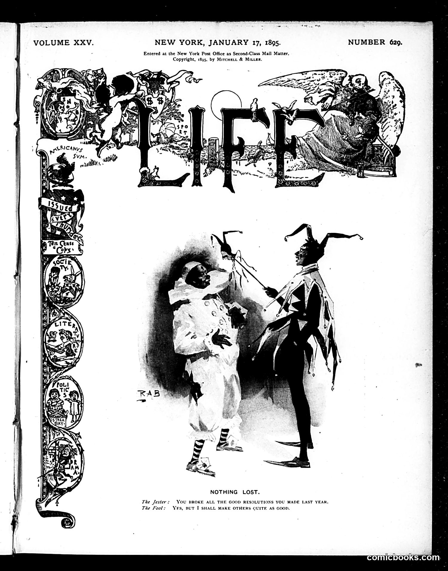 Life — January 17, 1895 — page 1 of 16