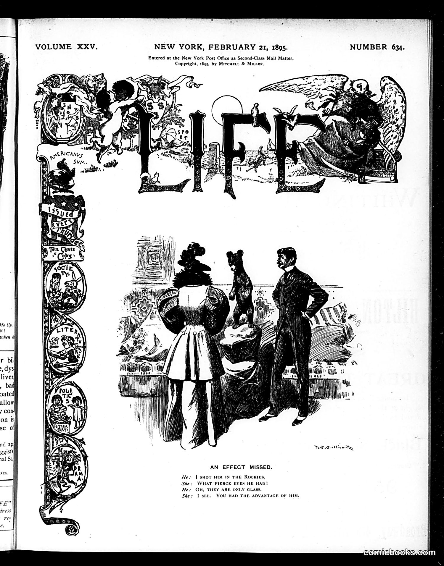 Life — February 21, 1895 — page 1 of 18