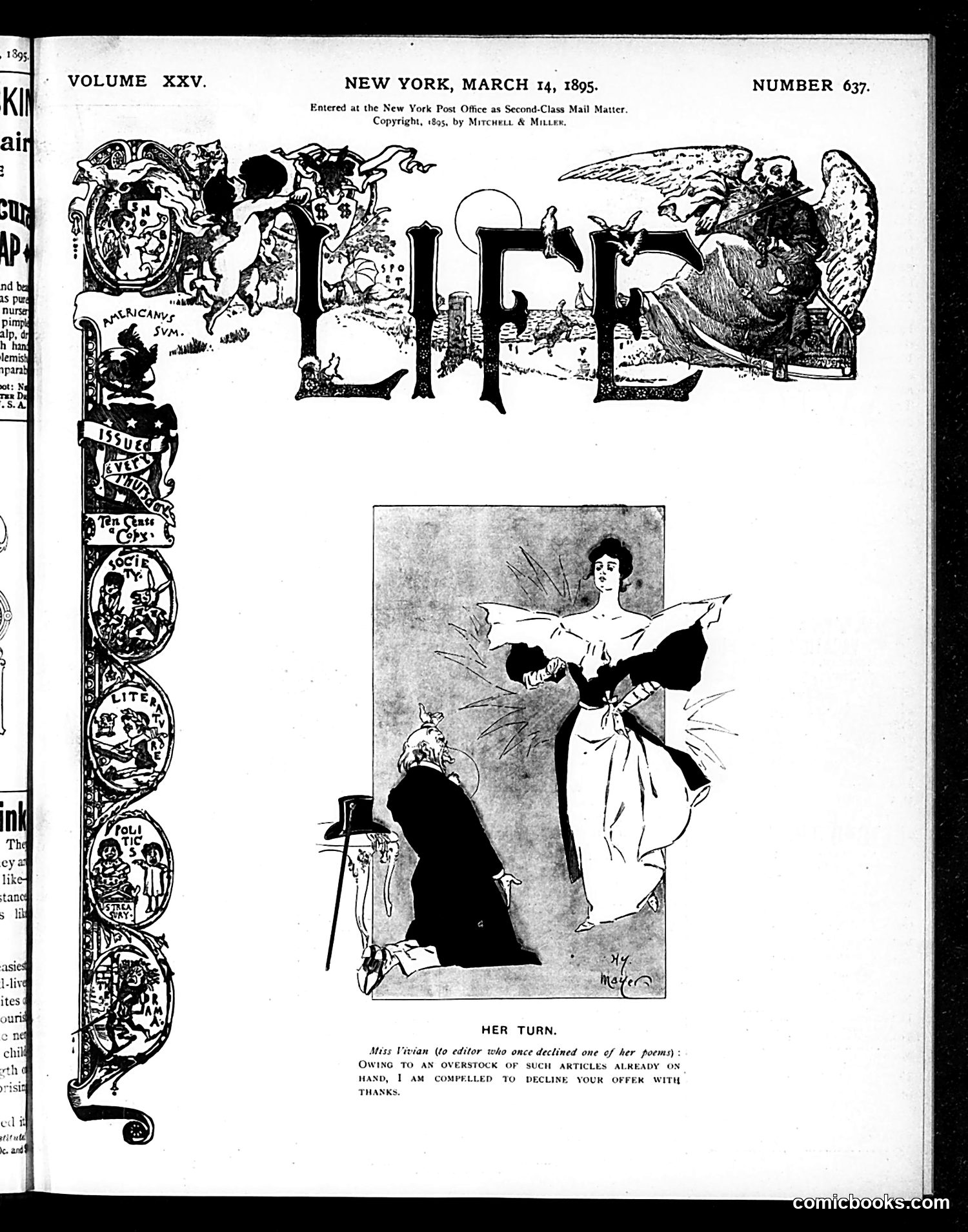 Life — March 14, 1895 — page 1 of 18