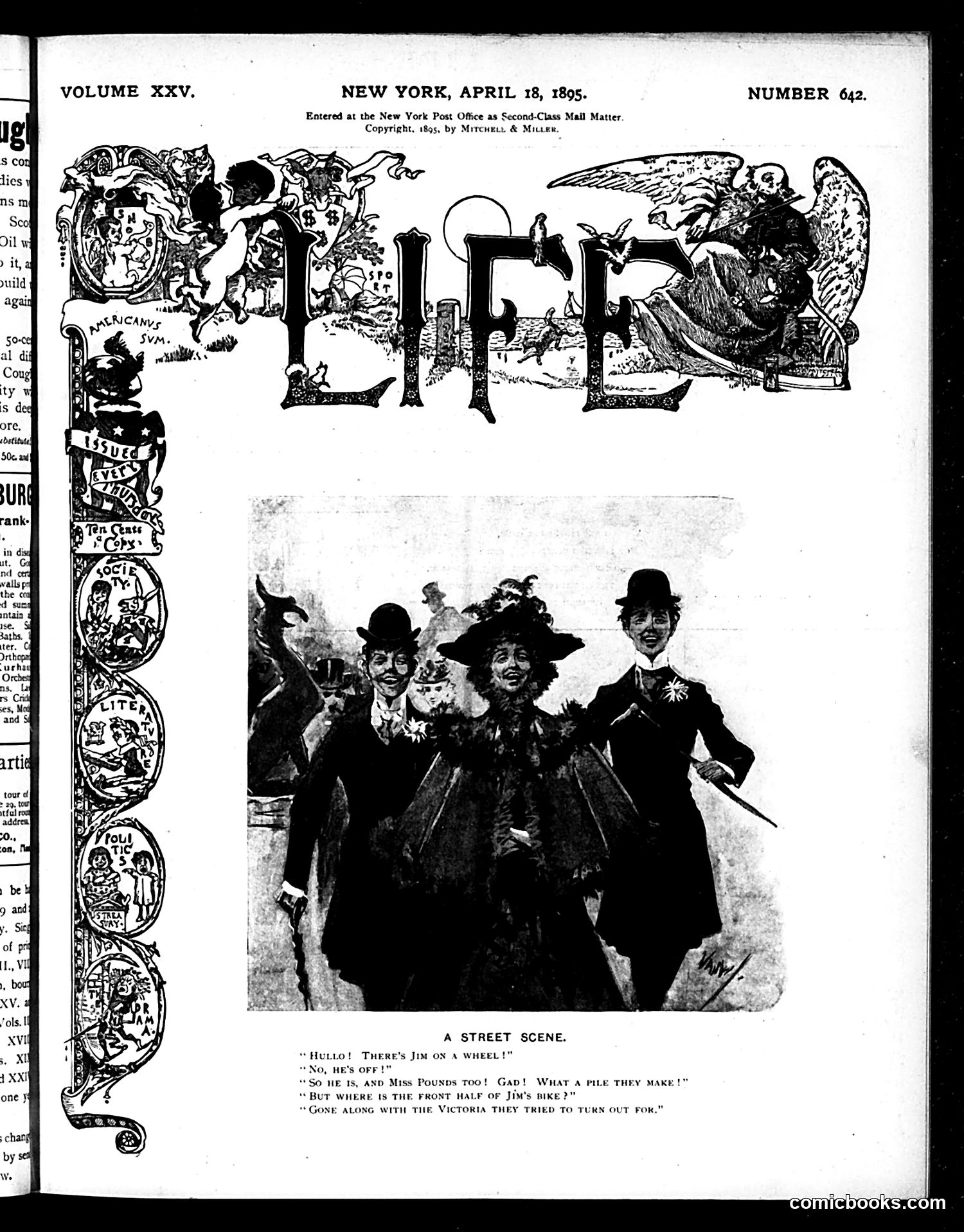 Life — April 18, 1895 — page 1 of 18