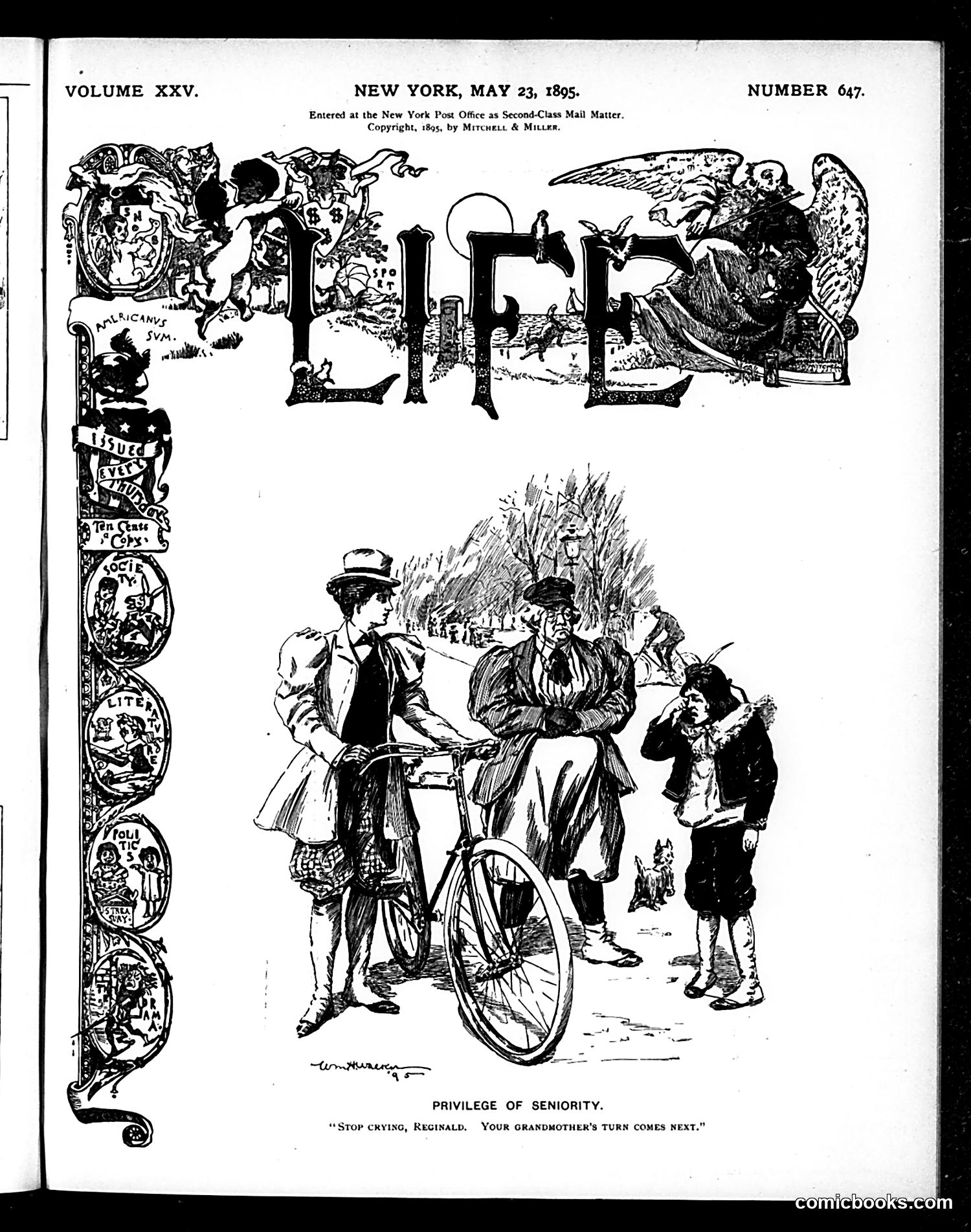 Life — May 23, 1895 — page 1 of 18