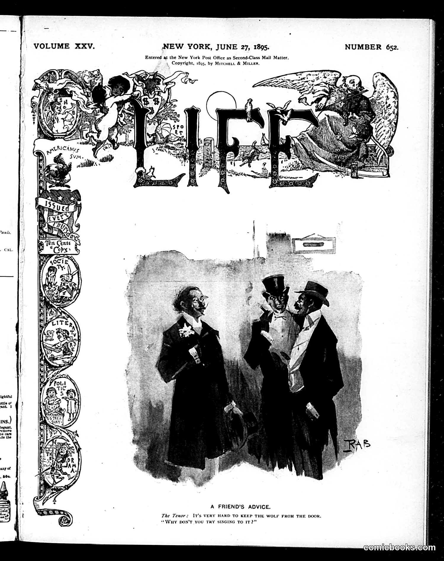 Life — June 27, 1895 — page 1 of 21