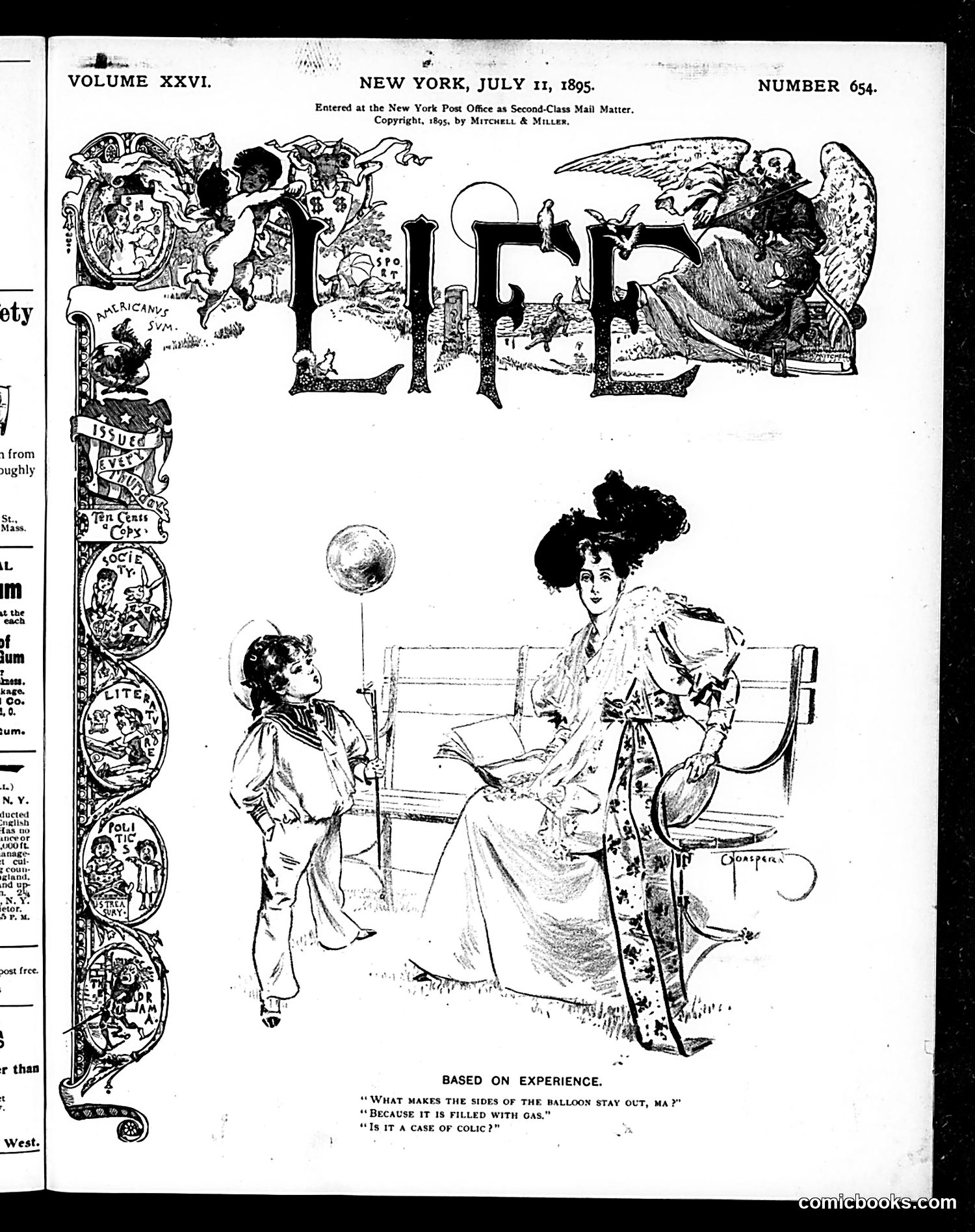 Life — July 11, 1895 — page 1 of 16