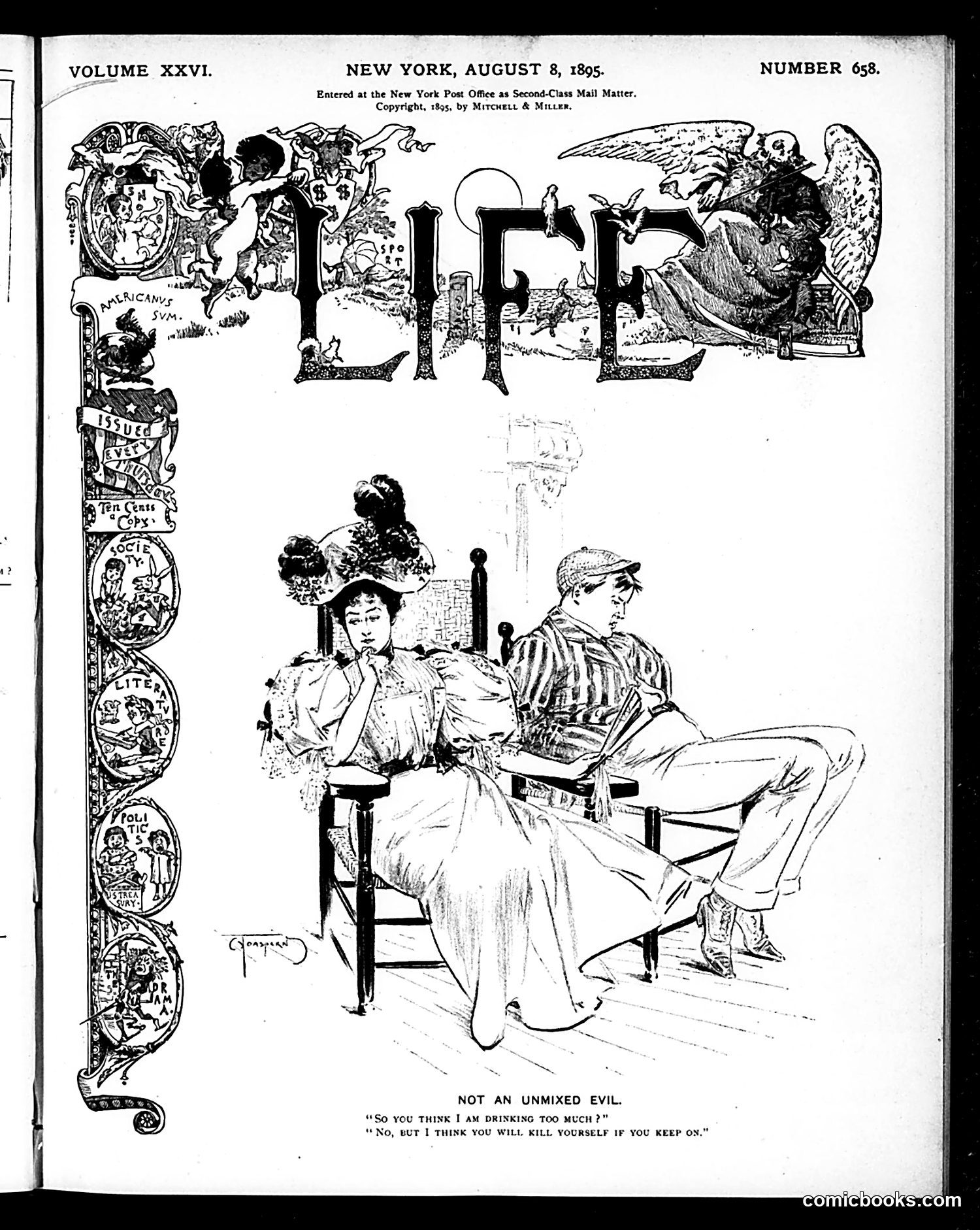 Life — August 8, 1895 — page 1 of 14