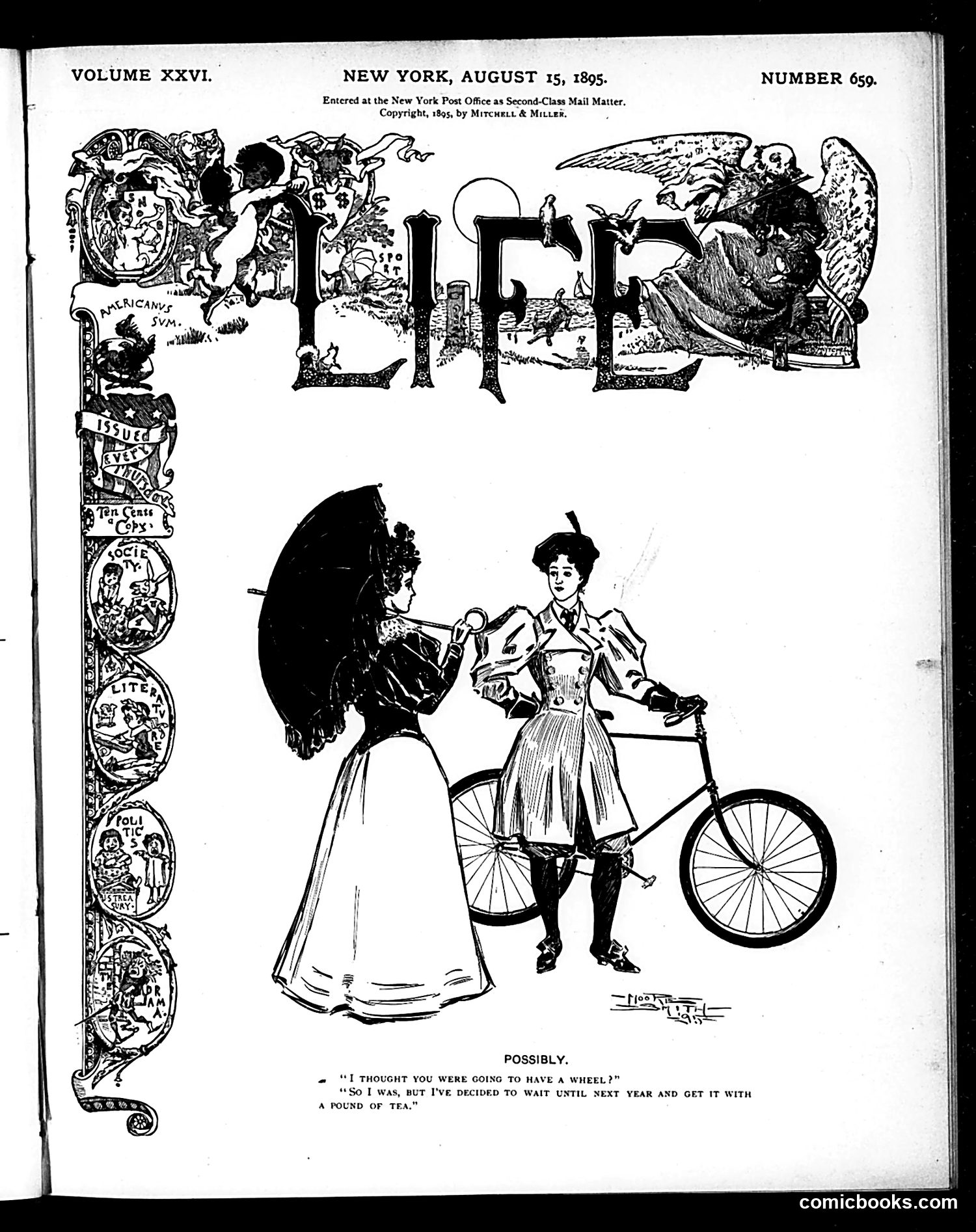 Life — August 15, 1895 — page 1 of 14