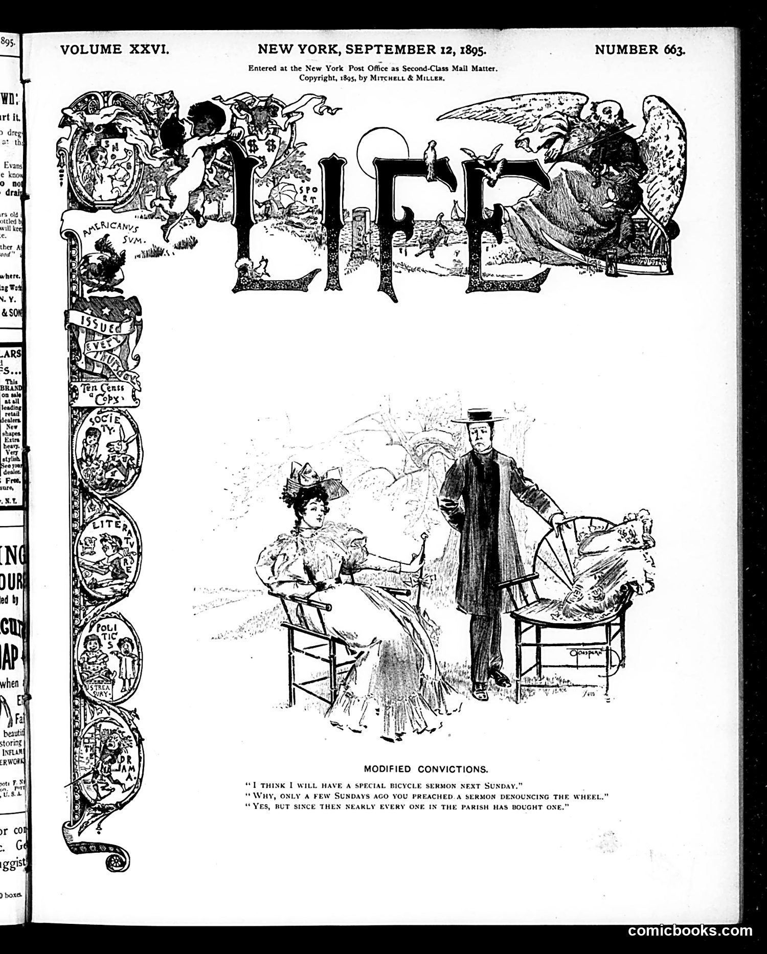 Life — September 12, 1895 — page 1 of 16