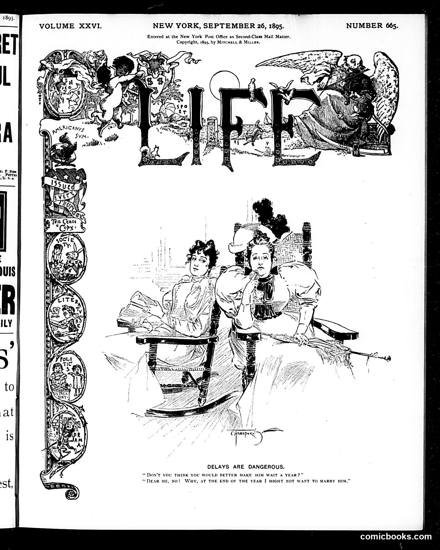 Life — September 26, 1895 — page 1 of 16