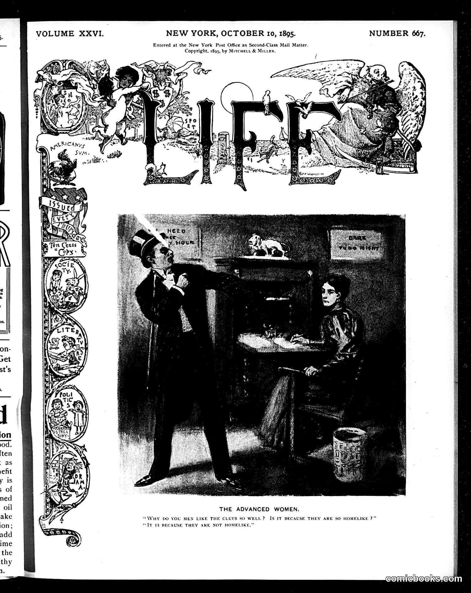 Life — October 10, 1895 — page 1 of 18