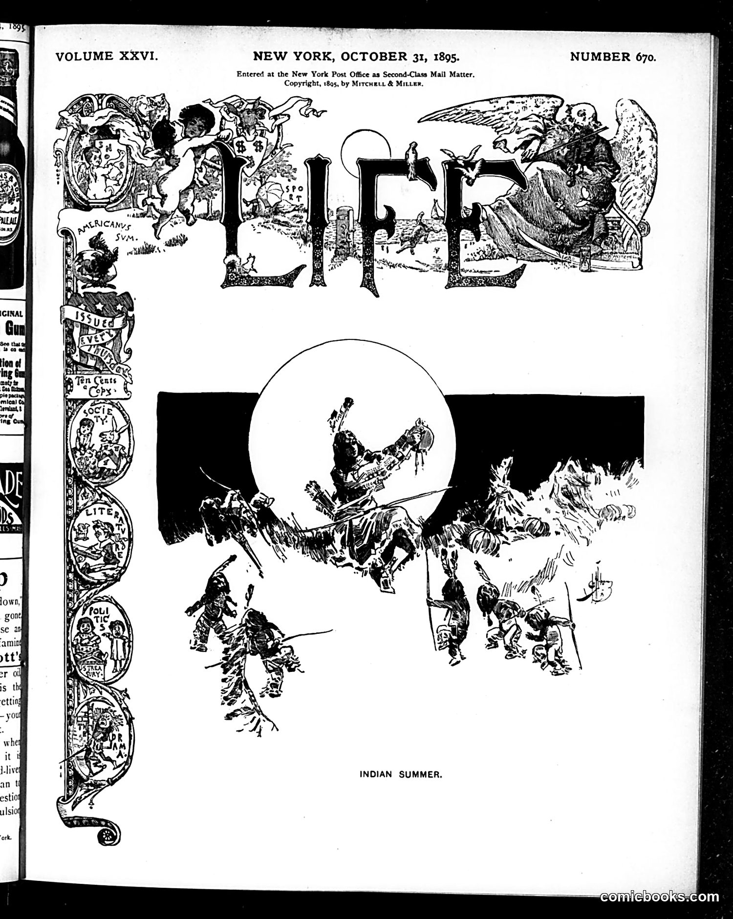 Life — October 31, 1895 — page 1 of 18