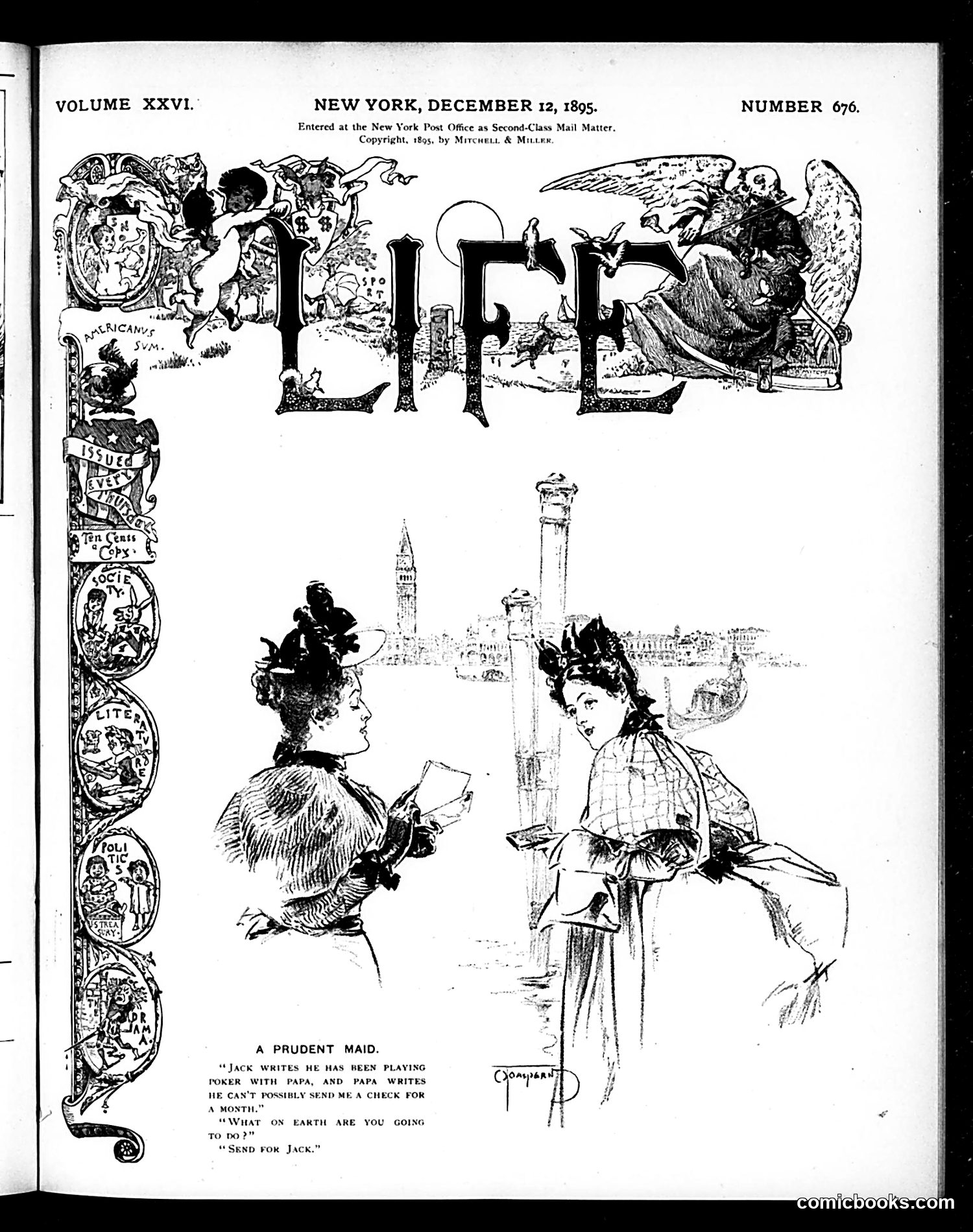 Life — December 12, 1895 — page 1 of 18
