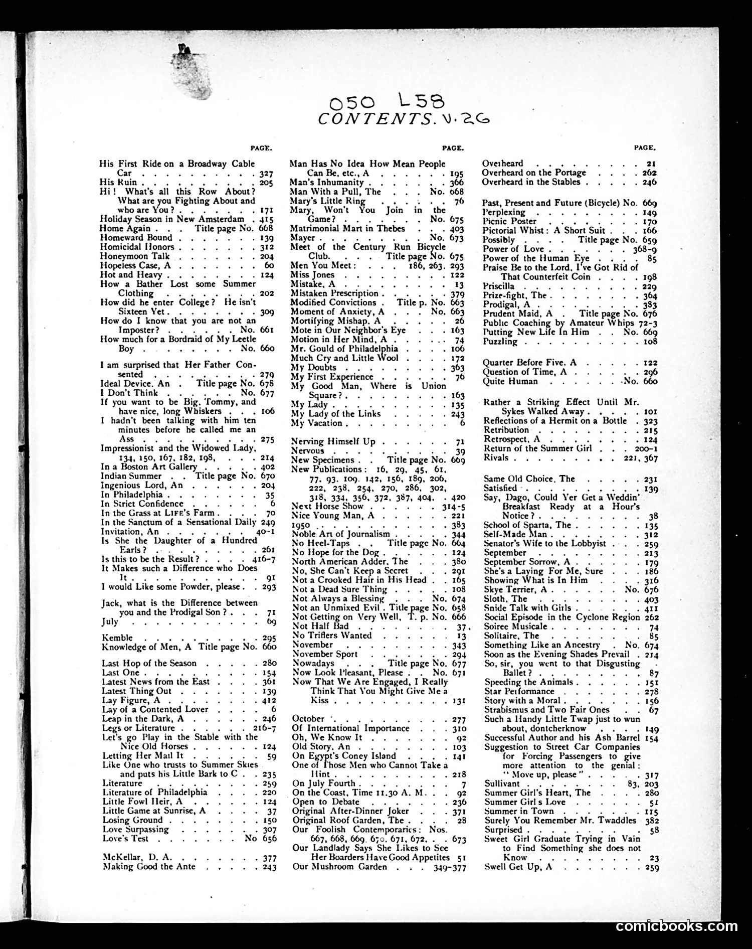 Life — 1895 — page 1 of 3