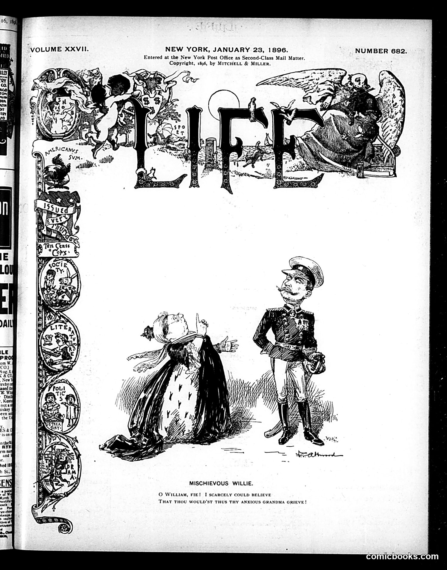 Life — January 23, 1896 — page 1 of 20