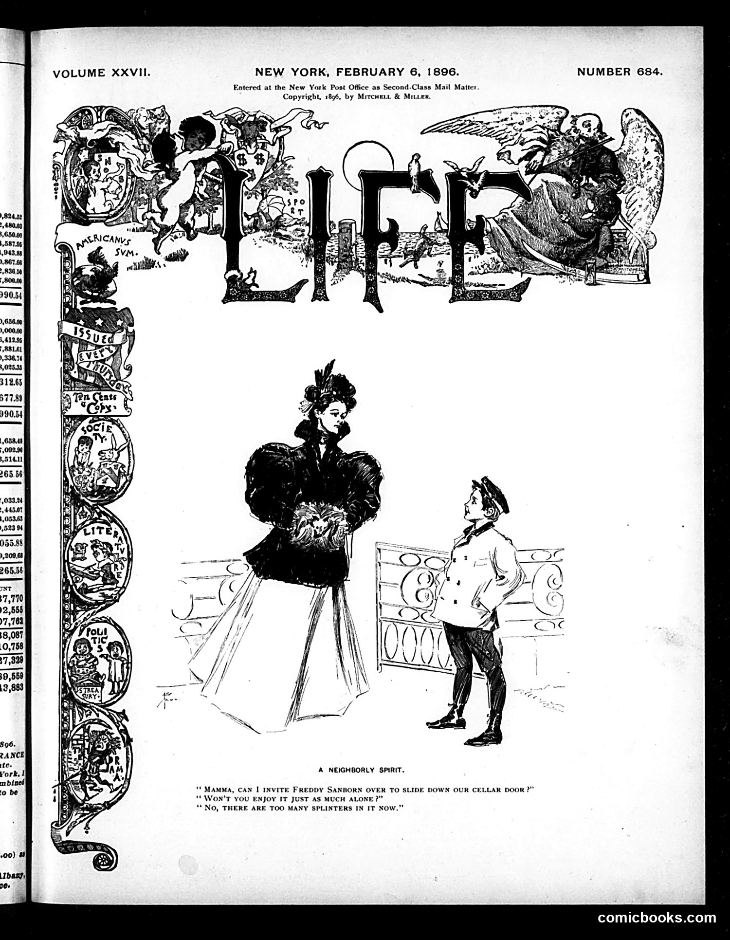 Life — February 6, 1896 — page 1 of 20
