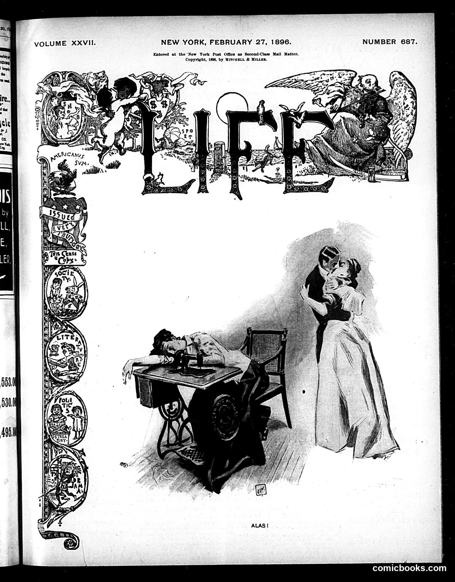 Life — February 27, 1896 — page 1 of 20