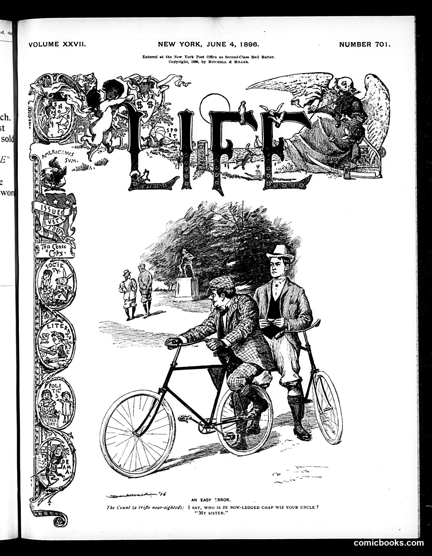 Life — June 4, 1896 — page 1 of 20
