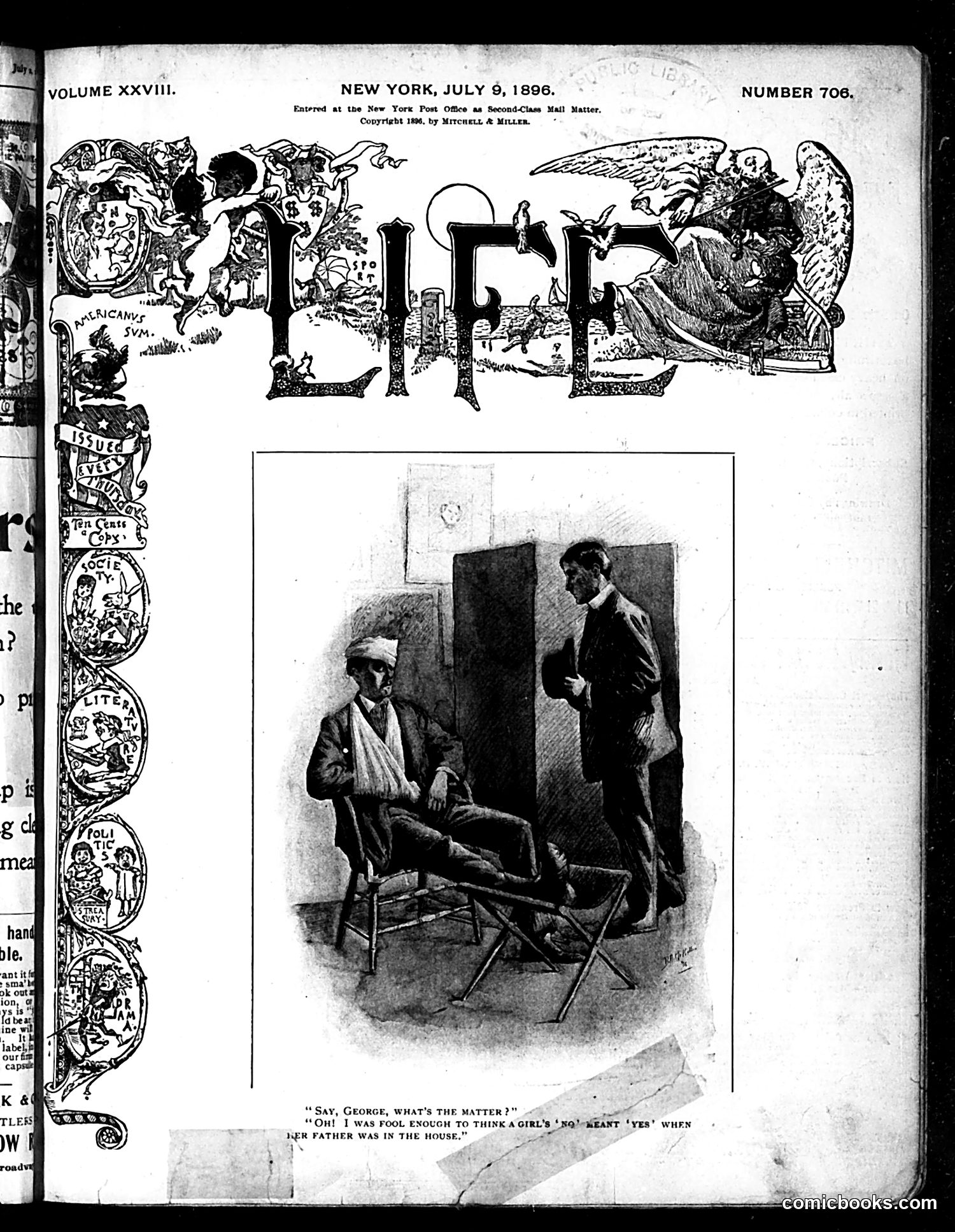 Life — July 9, 1896 — page 1 of 18