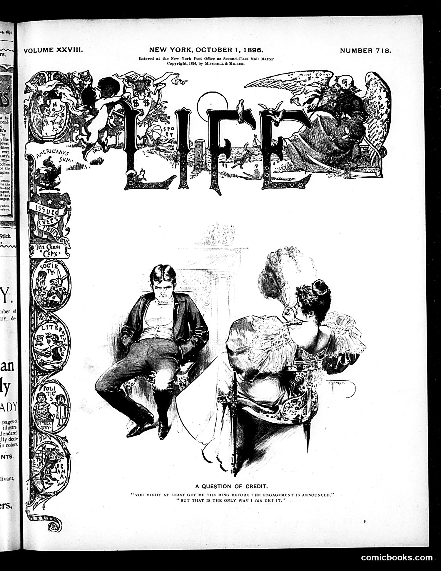 Life — October 1, 1896 — page 1 of 18