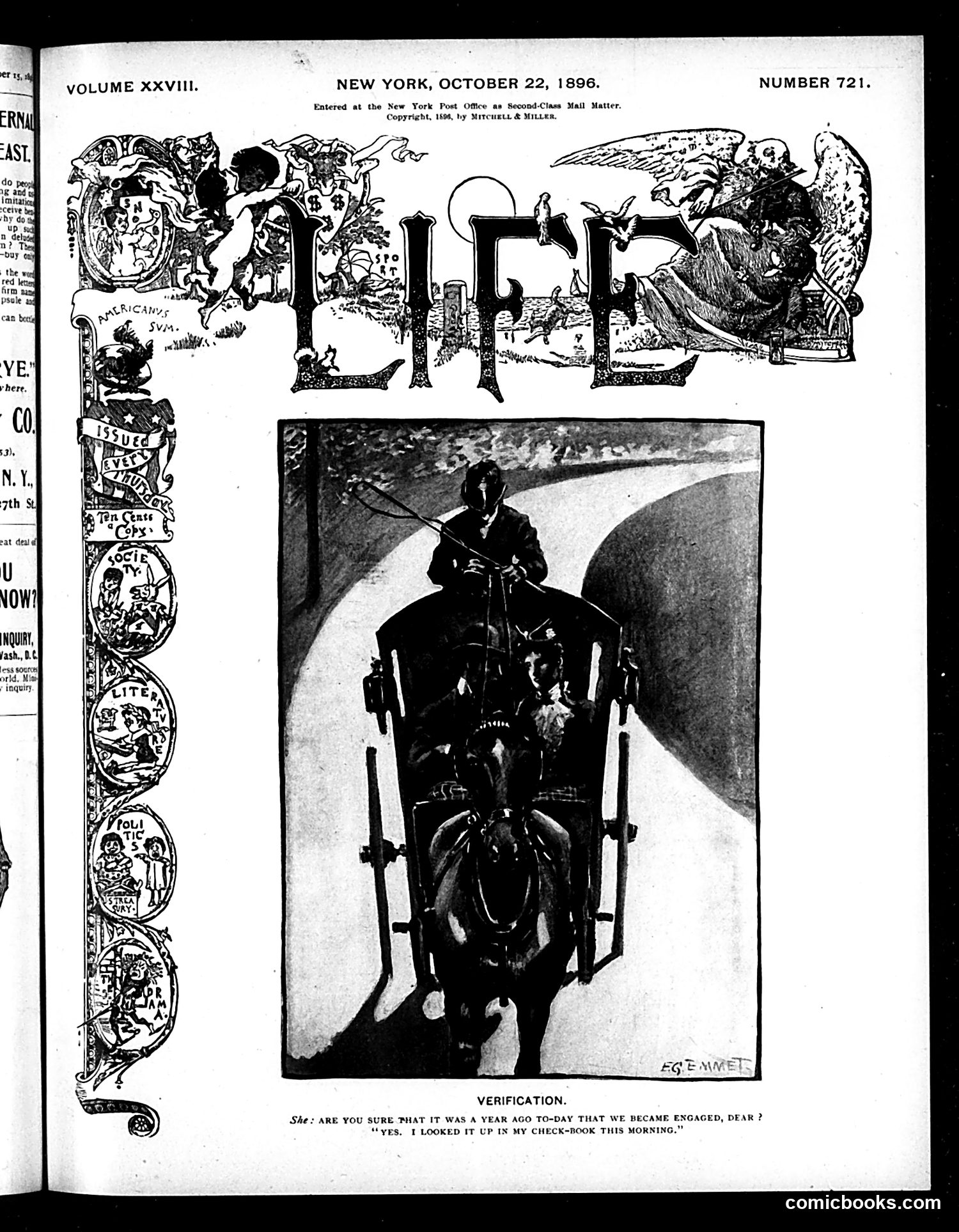 Life — October 22, 1896 — page 1 of 26