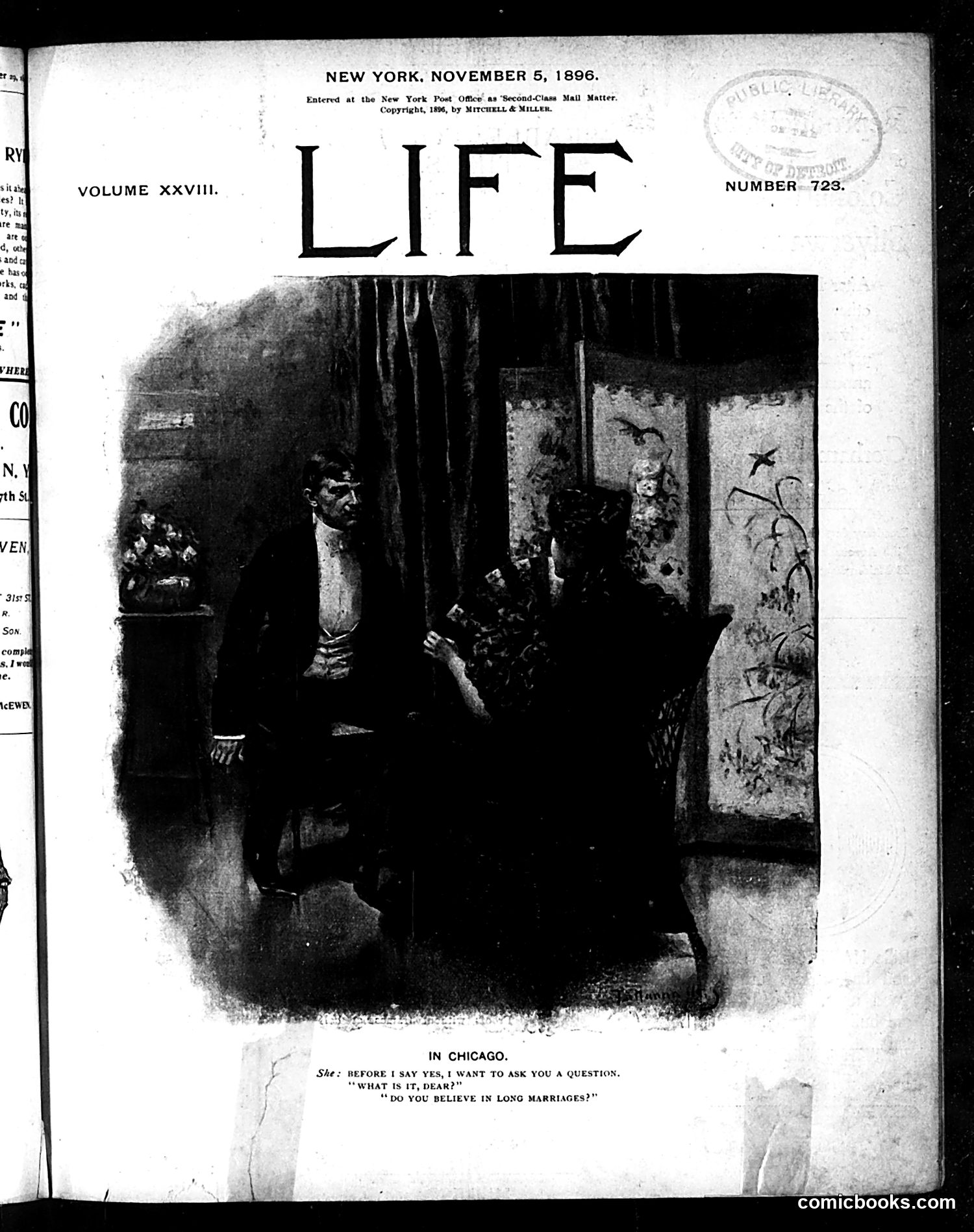 Life — November 5, 1896 — page 1 of 24