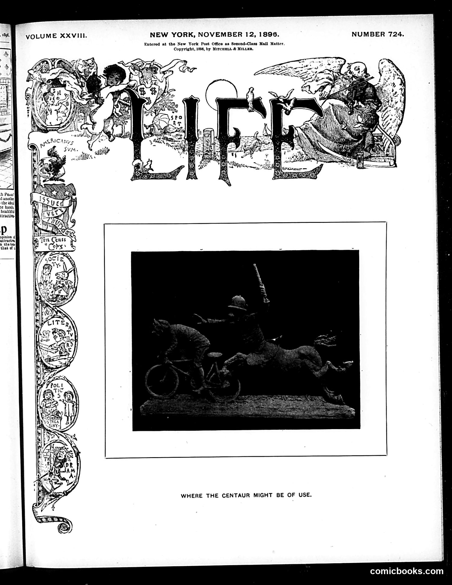 Life — November 12, 1896 — page 1 of 18