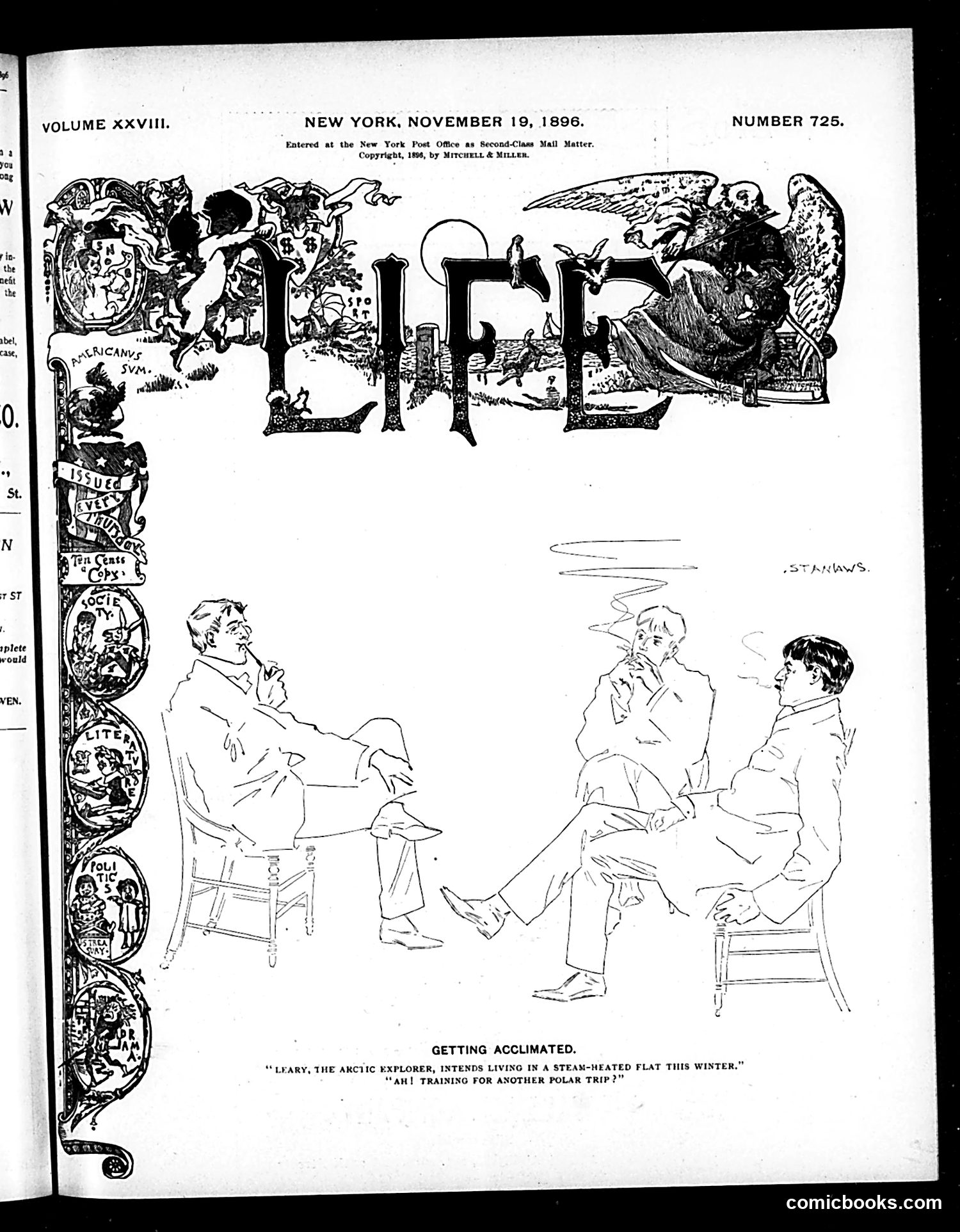 Life — November 19, 1896 — page 1 of 18