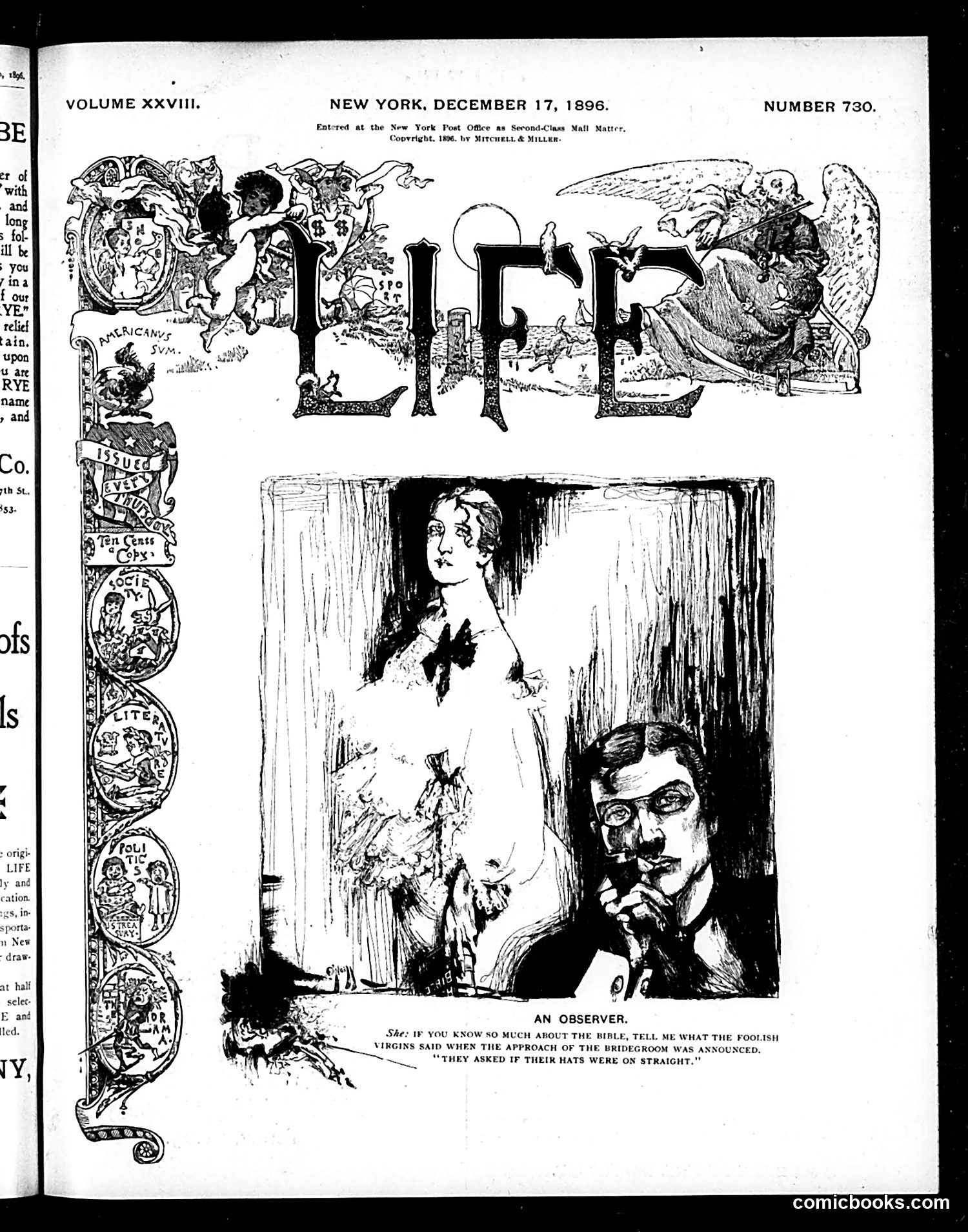 Life — December 17, 1896 — page 1 of 20