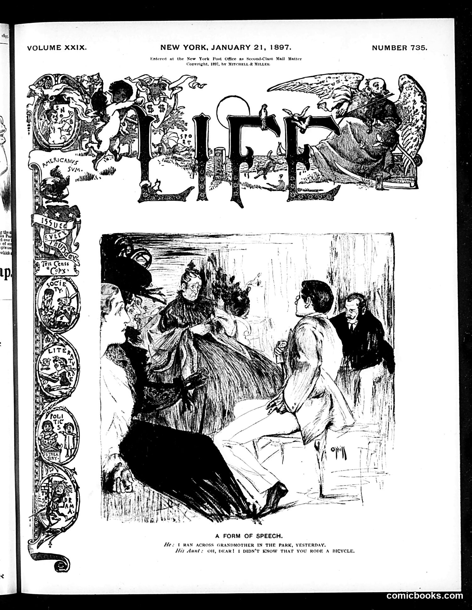 Life — January 21, 1897 — page 1 of 22