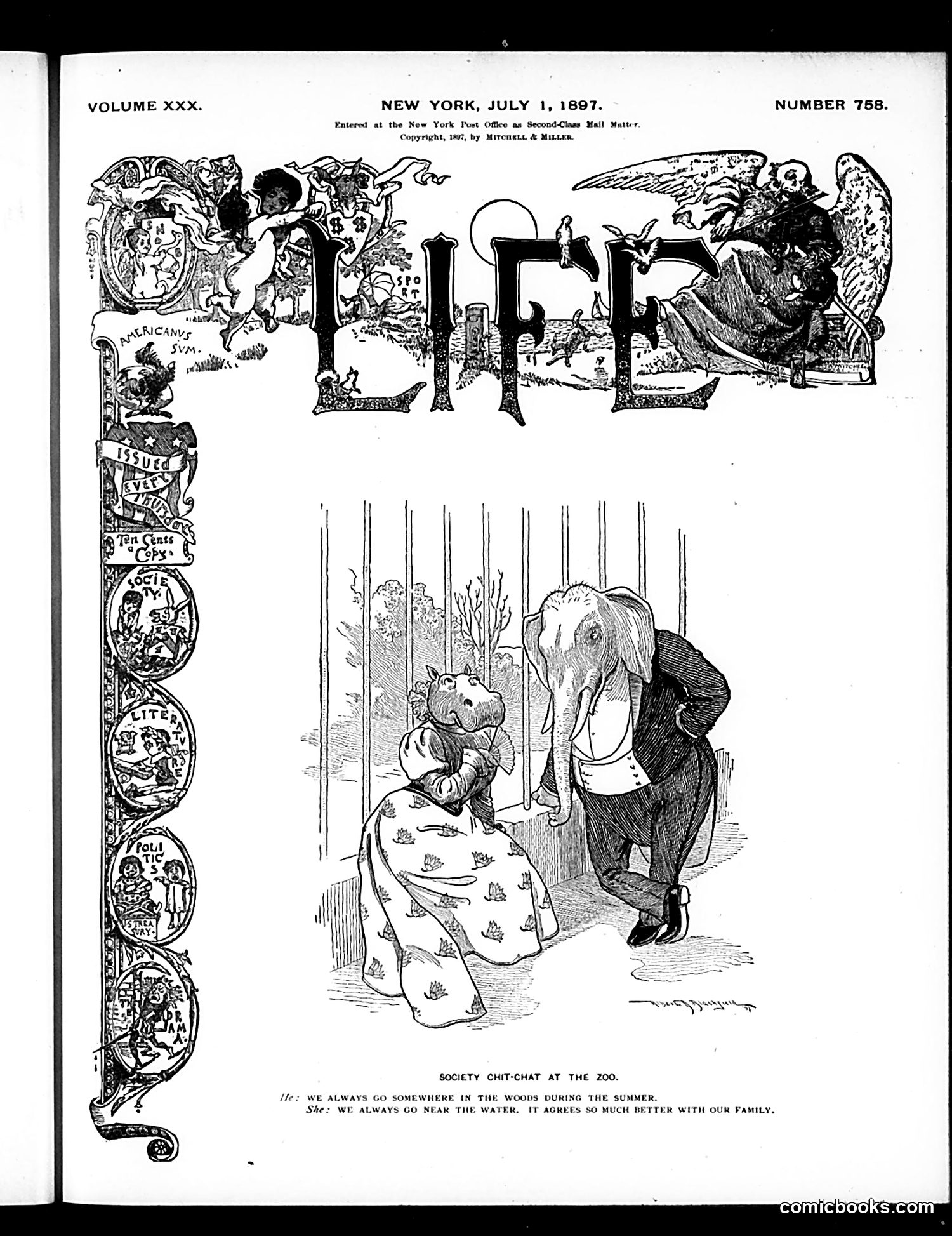 Life — July 1, 1897 — page 1 of 20
