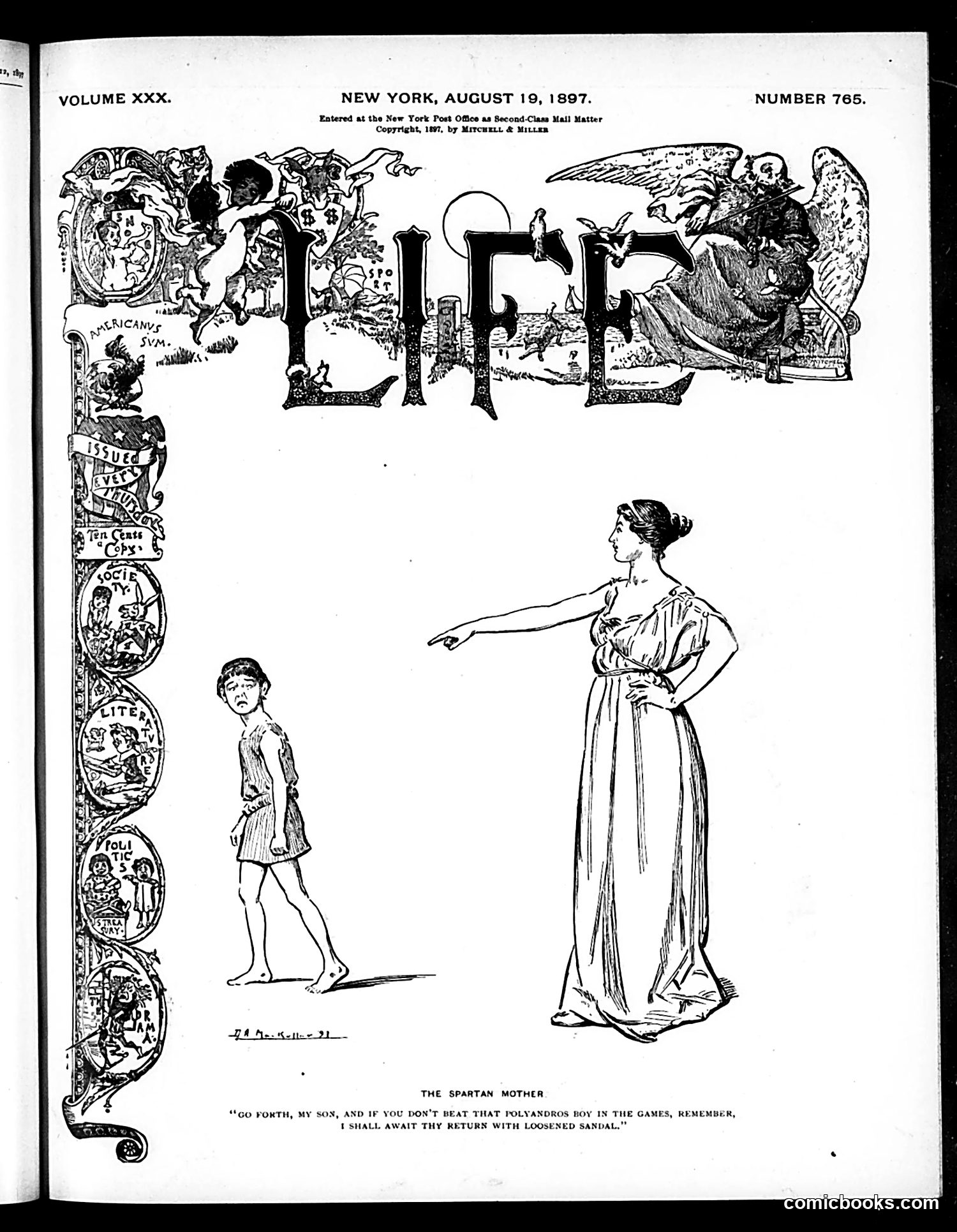 Life — August 19, 1897 — page 1 of 20