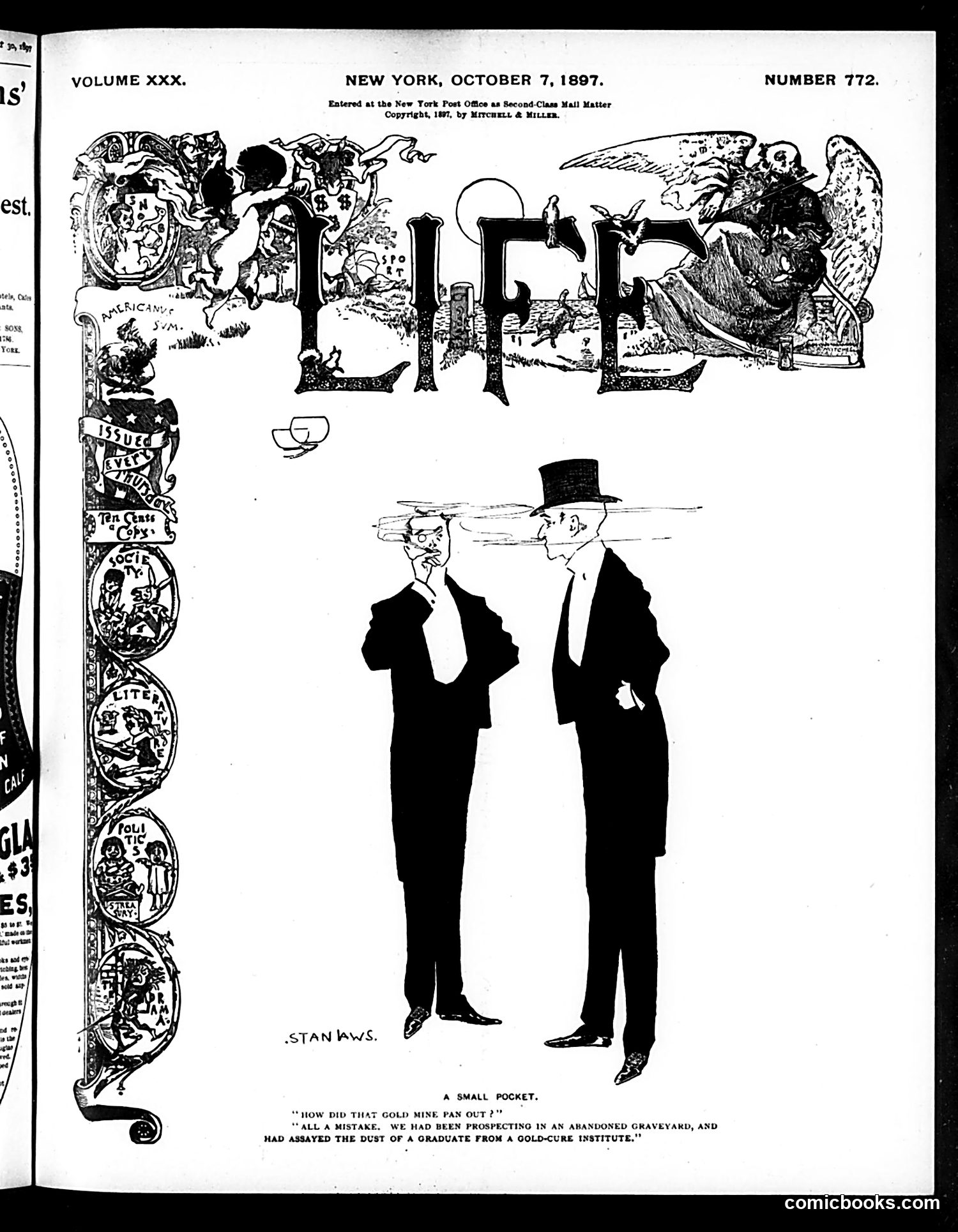Life — October 7, 1897 — page 1 of 20