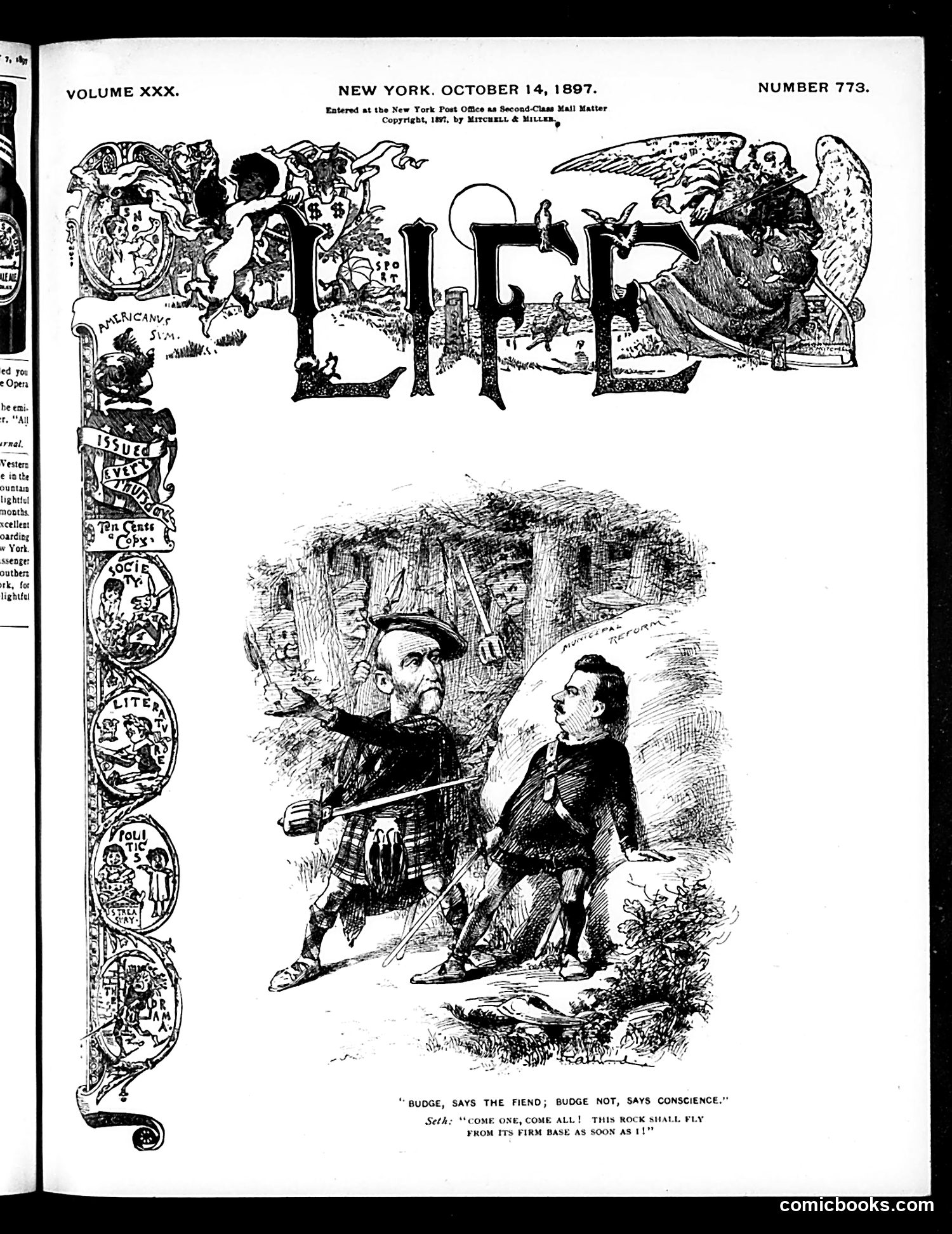 Life — October 14, 1897 — page 1 of 22
