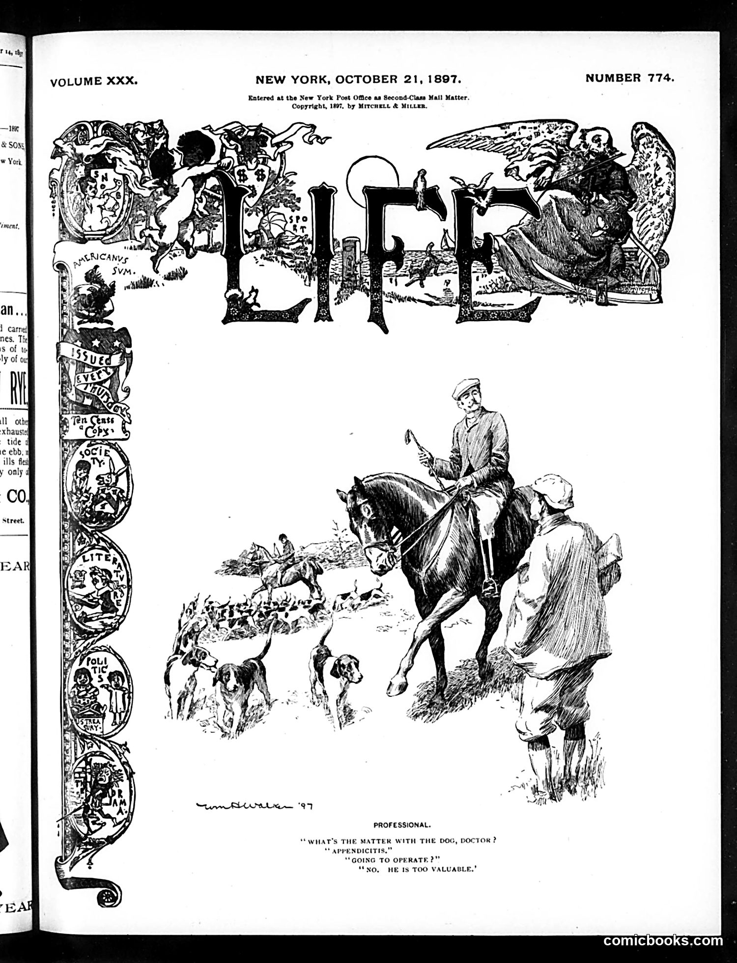 Life — October 21, 1897 — page 1 of 20