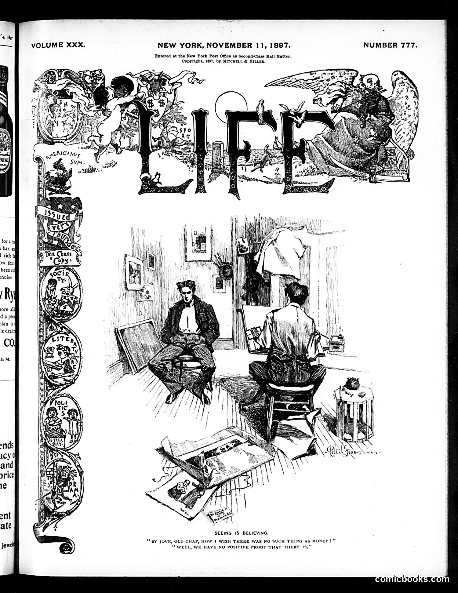 Life — November 11, 1897 — page 1 of 20