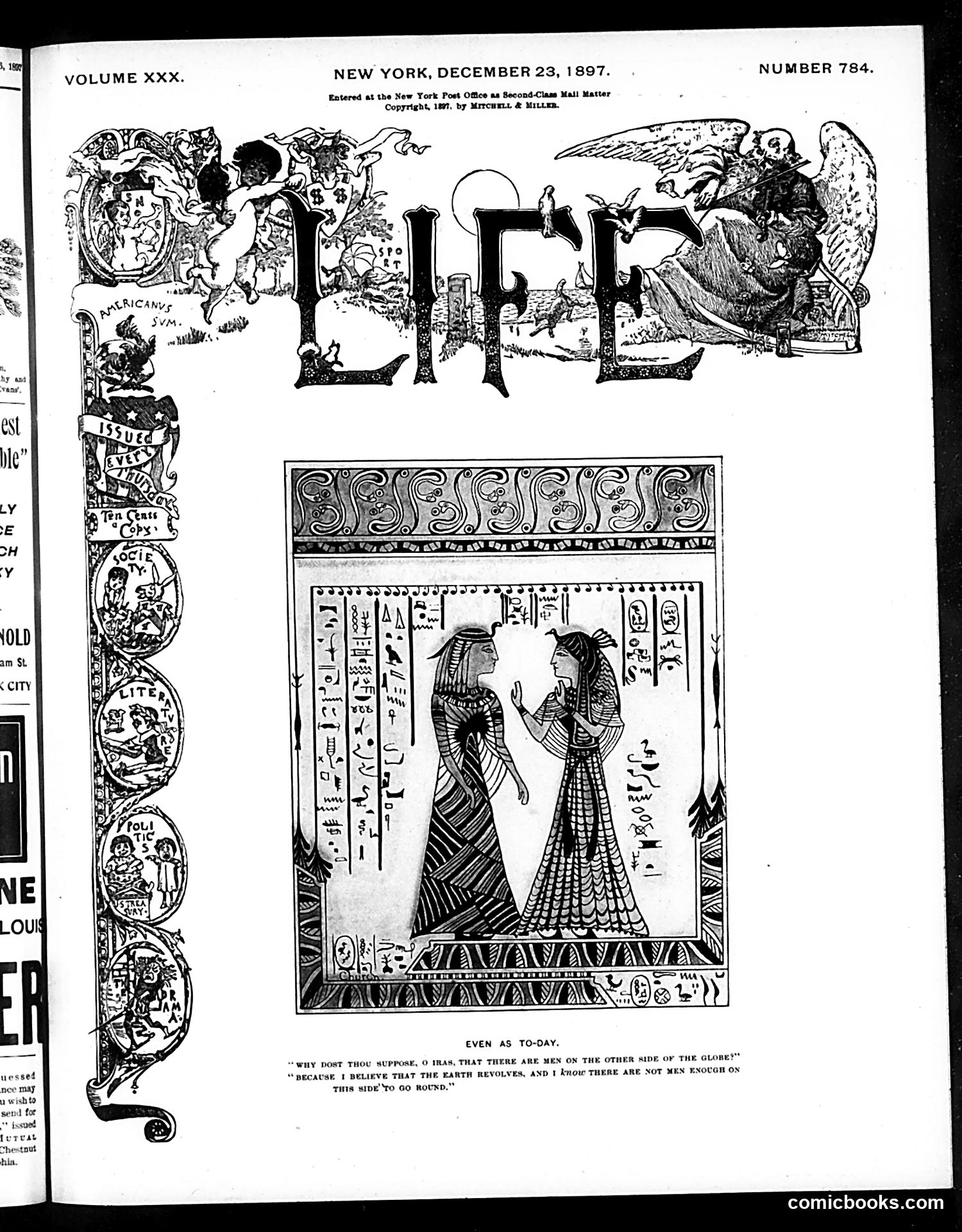 Life — December 23, 1897 — page 1 of 20