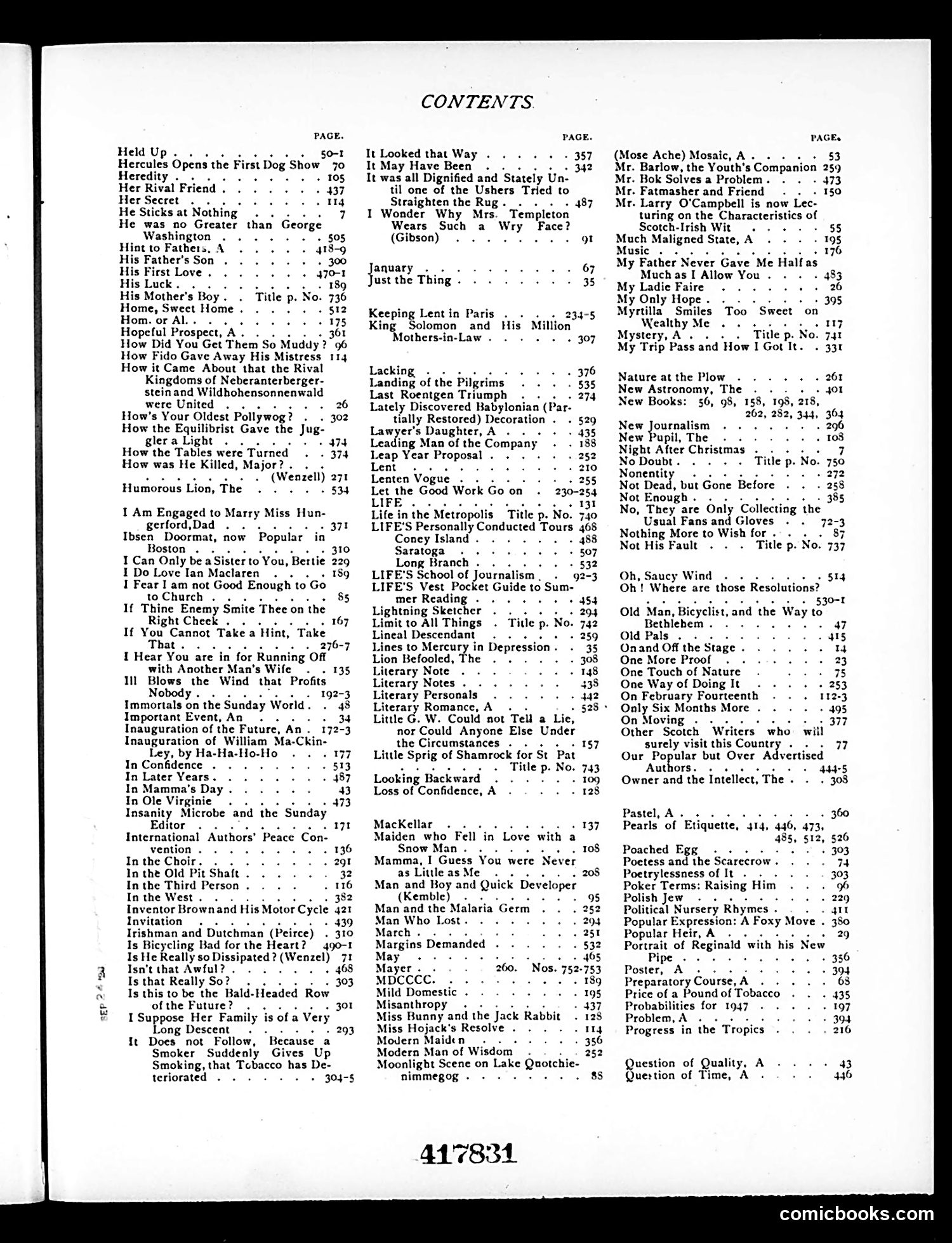 Life — 1897 — page 1 of 2