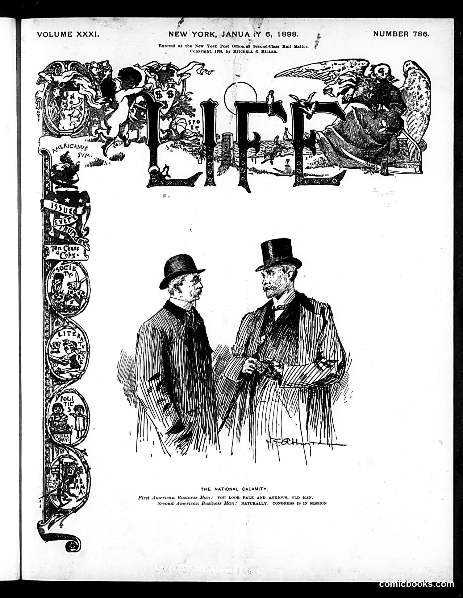 Life — January 6, 1898 — page 1 of 20