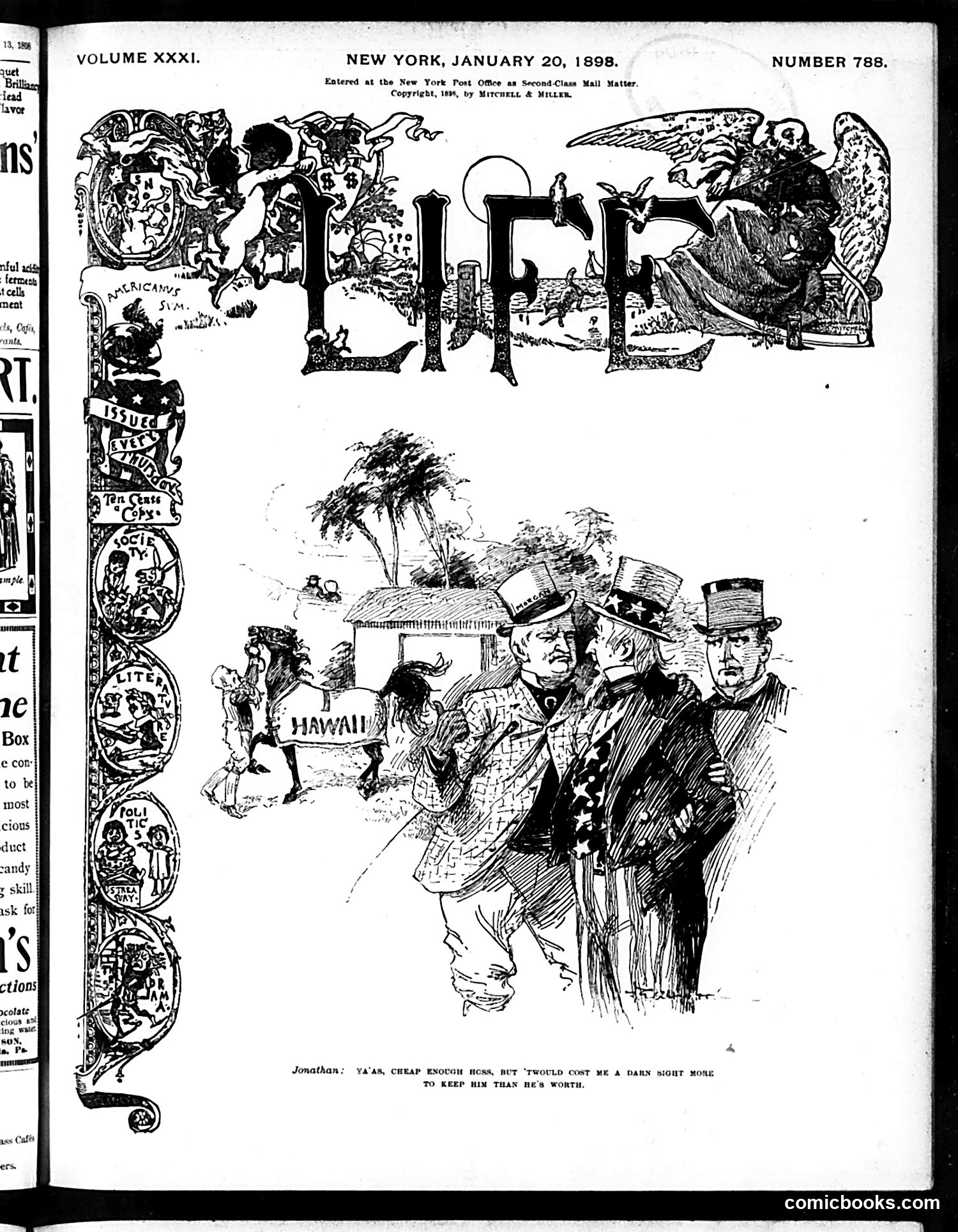 Life — January 20, 1898 — page 1 of 26