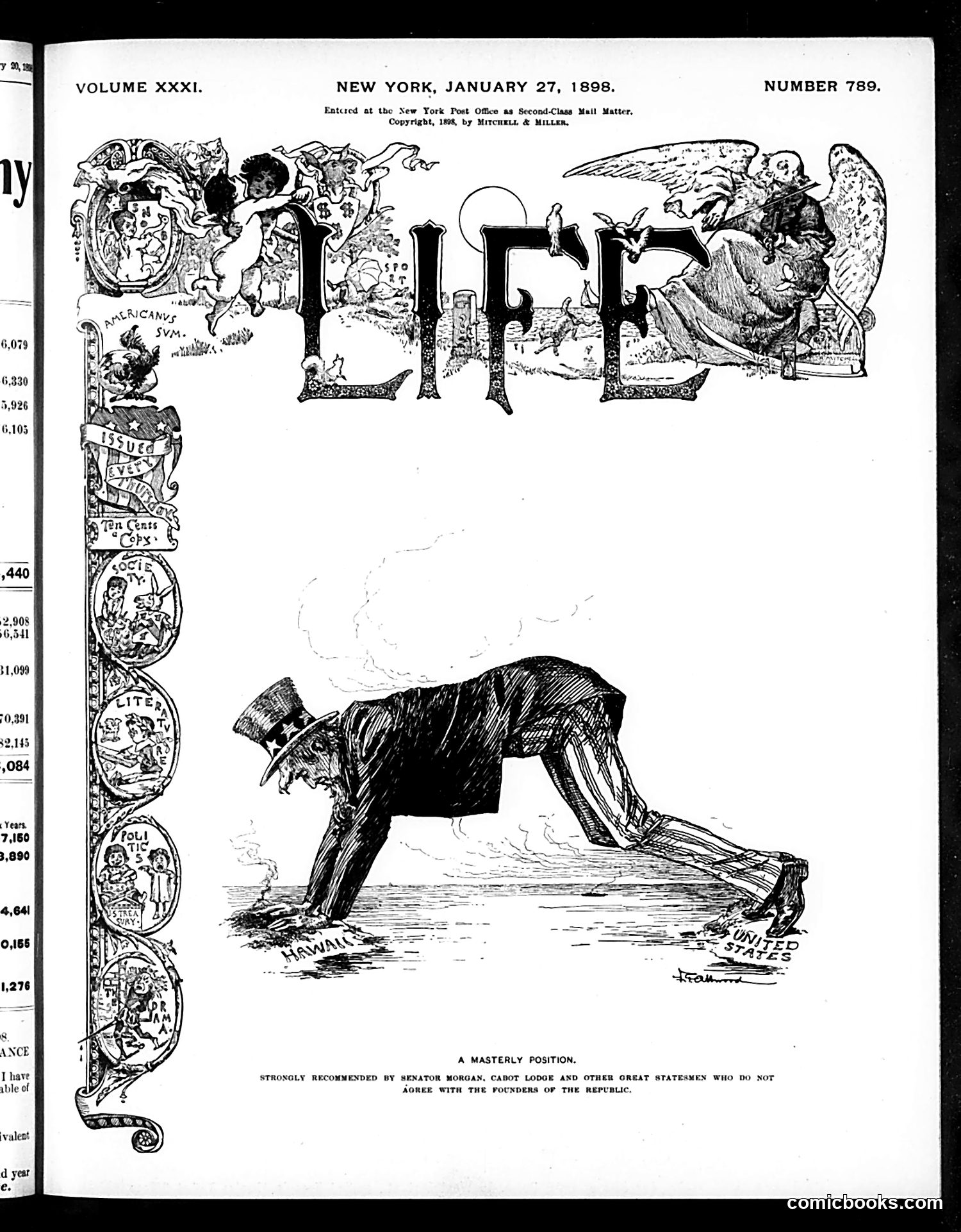 Life — January 27, 1898 — page 1 of 20