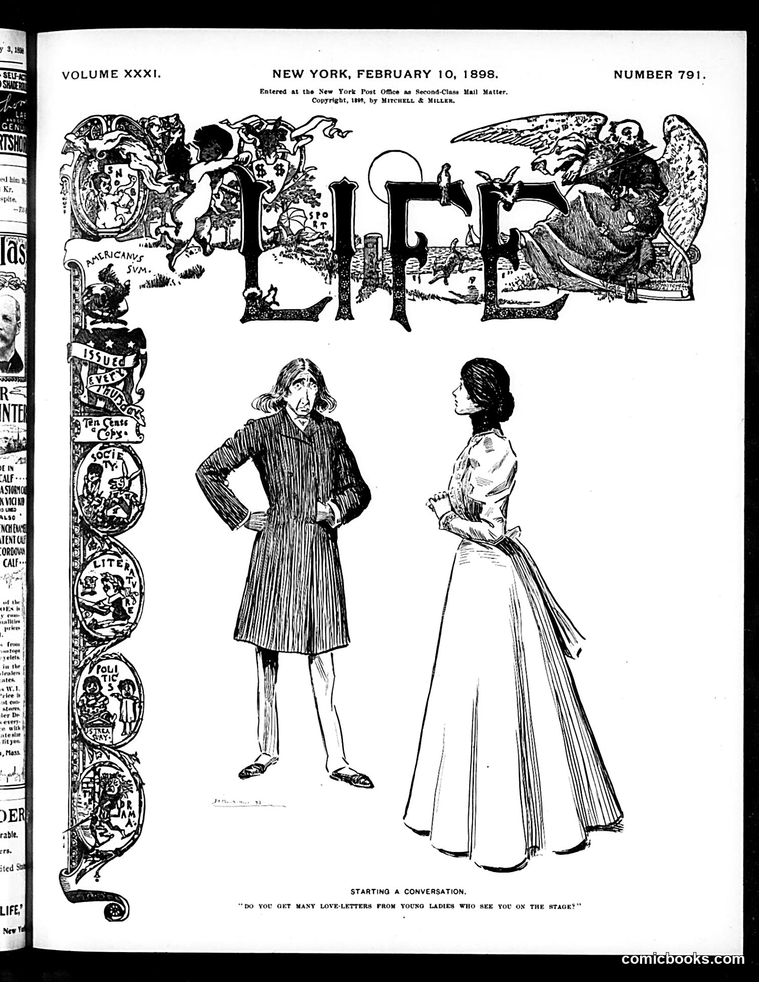 Life — February 10, 1898 — page 1 of 20