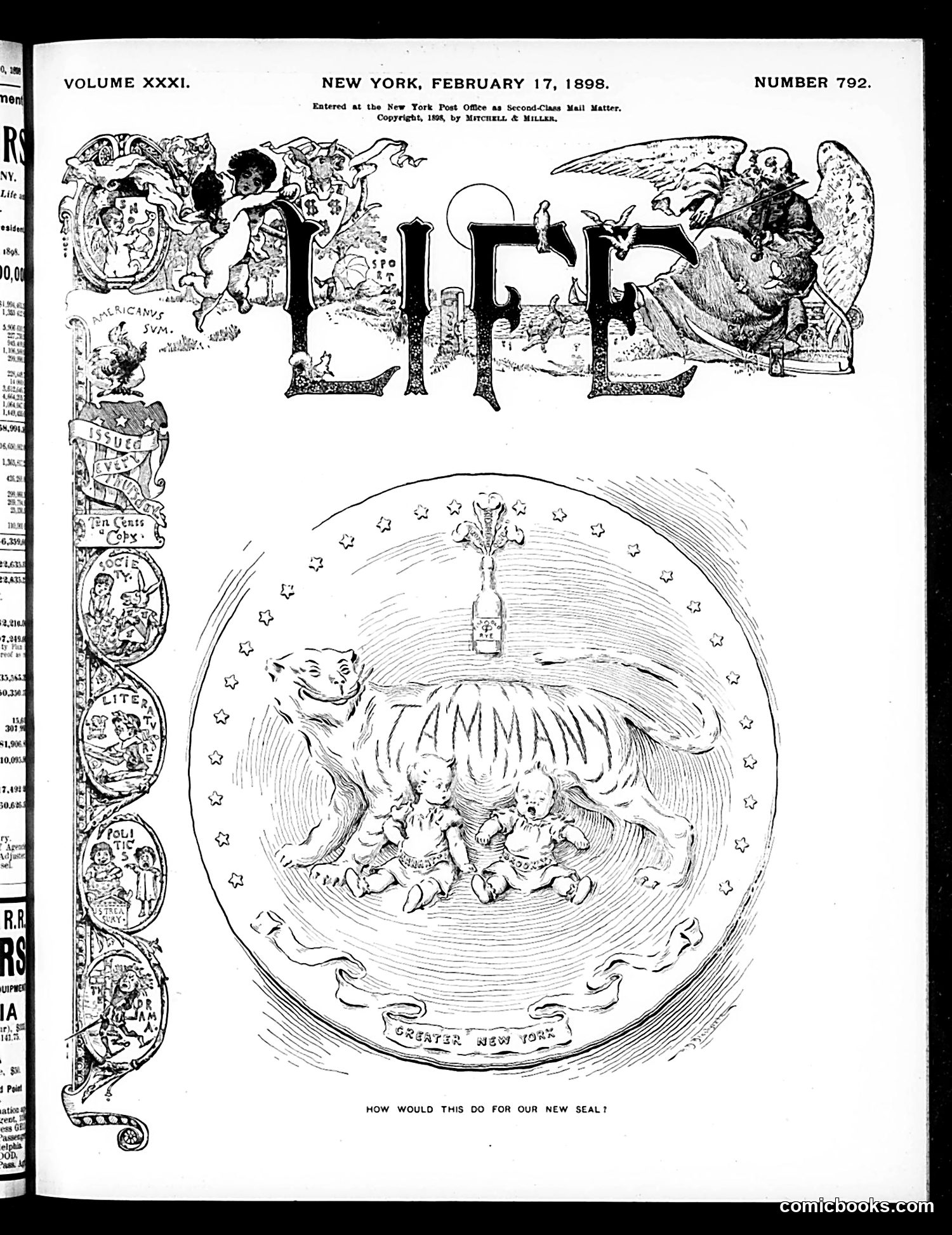 Life — February 17, 1898 — page 1 of 20