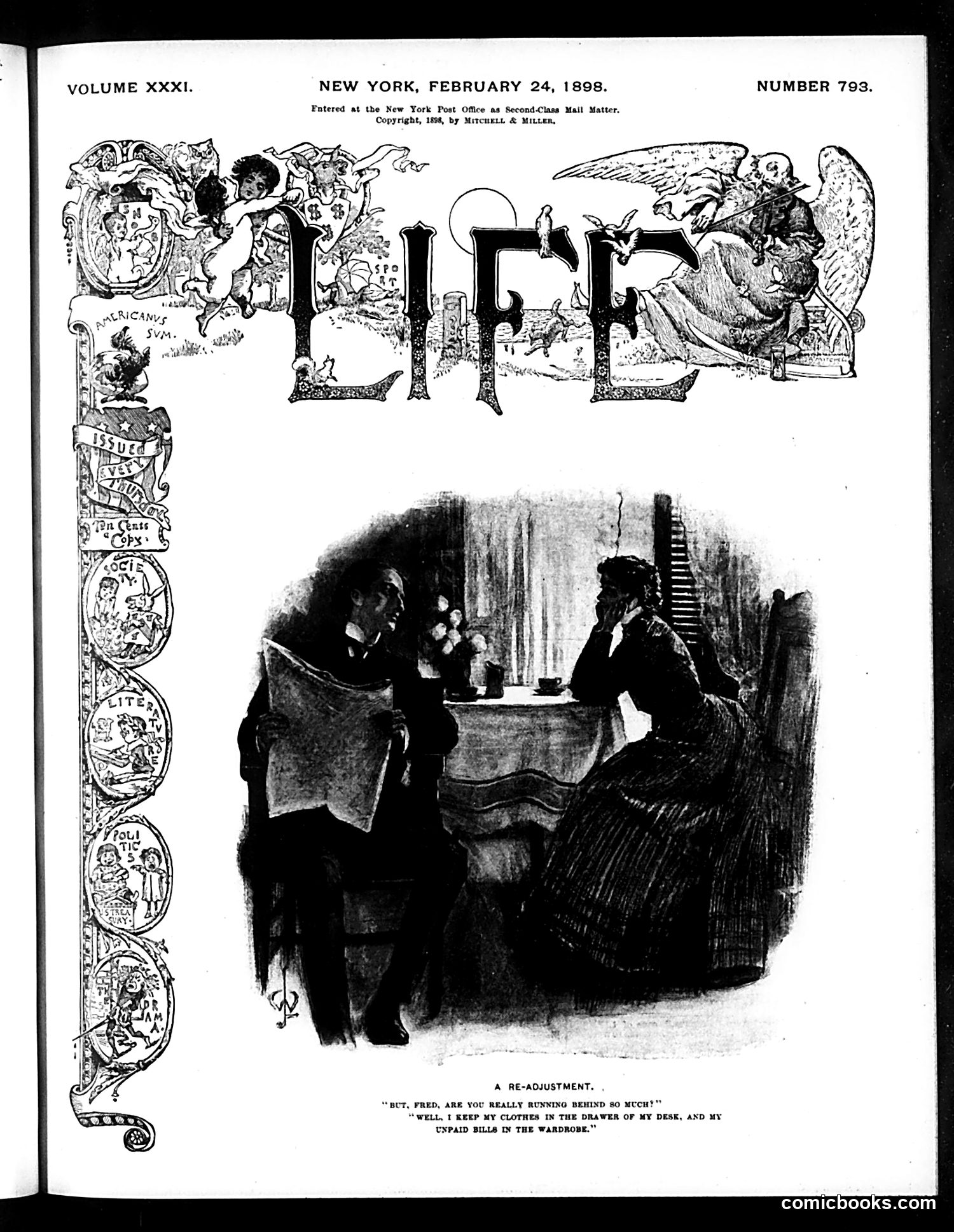 Life — February 24, 1898 — page 1 of 20